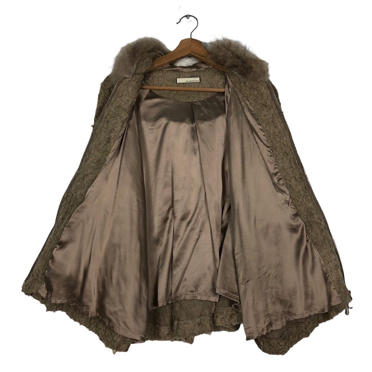 Japanese Brand 🔥VINTAGE OVERSIZED JACKET GALLARDAGALANTE MINK FUR HOODIE Size US M / EU 48-50 / 2 - 14 Thumbnail