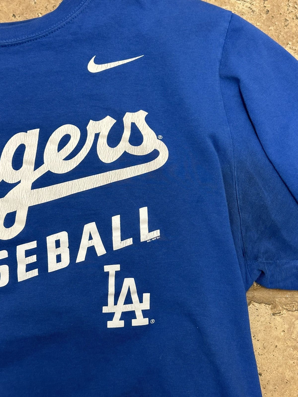 MLB × Nike MLB Nike Los Angeles Dodgers Baseball Dri Fit Shirt Size US L / EU 52-54 / 3 - 4 Thumbnail