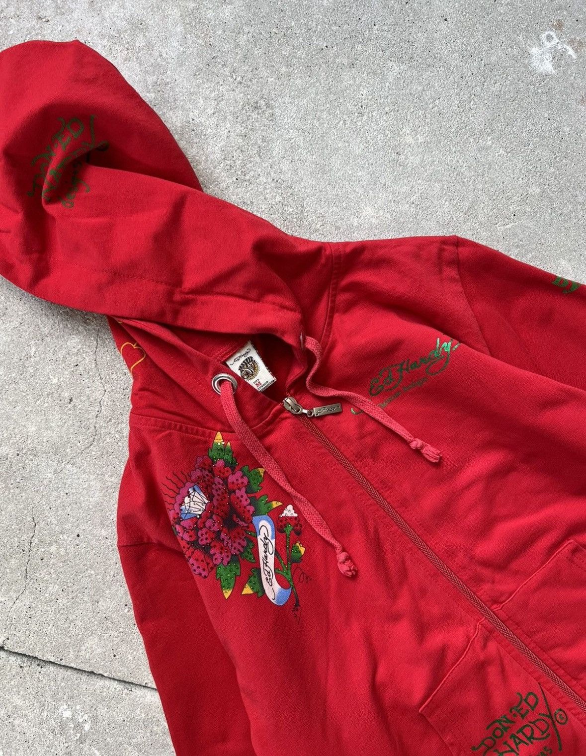 Ed Hardy Vintage Ed Hardy Hoodie Size US S / EU 44-46 / 1 - 8 Thumbnail