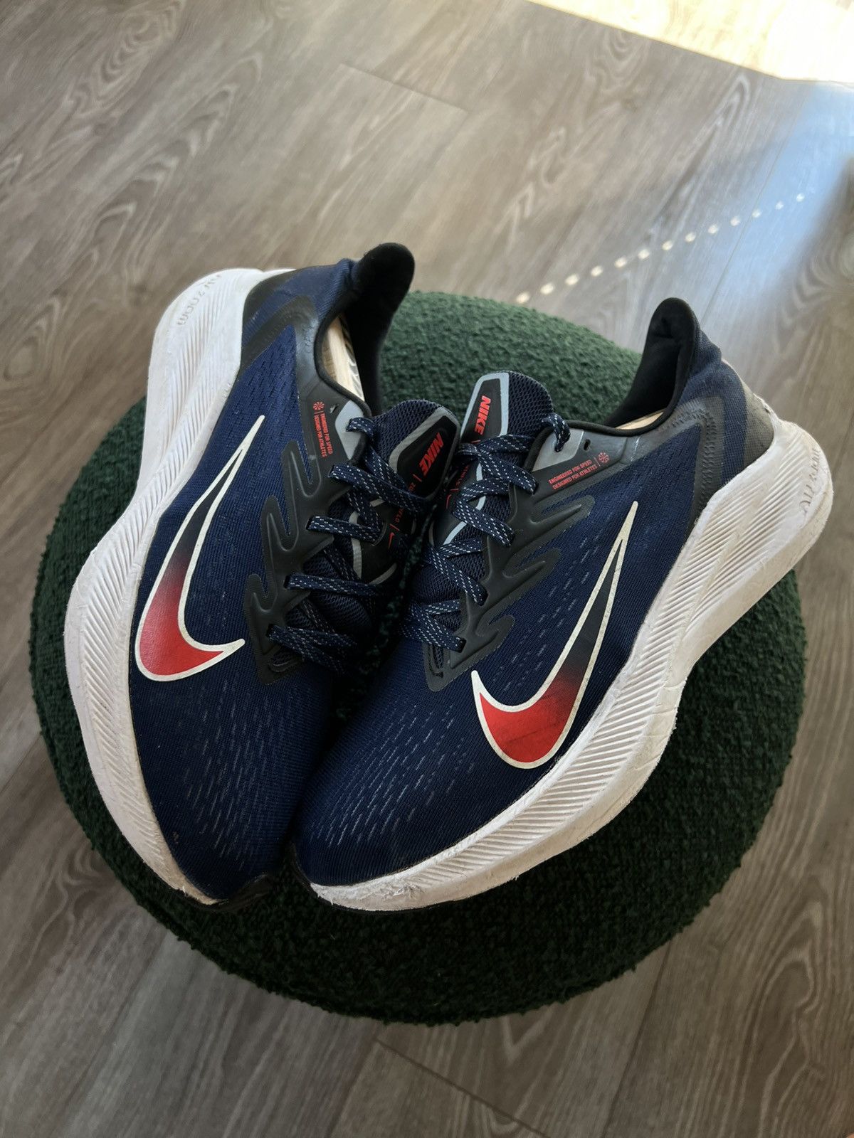 Japanese Brand × Nike ‼️Nike Running Zoom Winflo Fly Carbone Style Sneakers‼️ Size US 9.5 / EU 42-43 - 6 Thumbnail