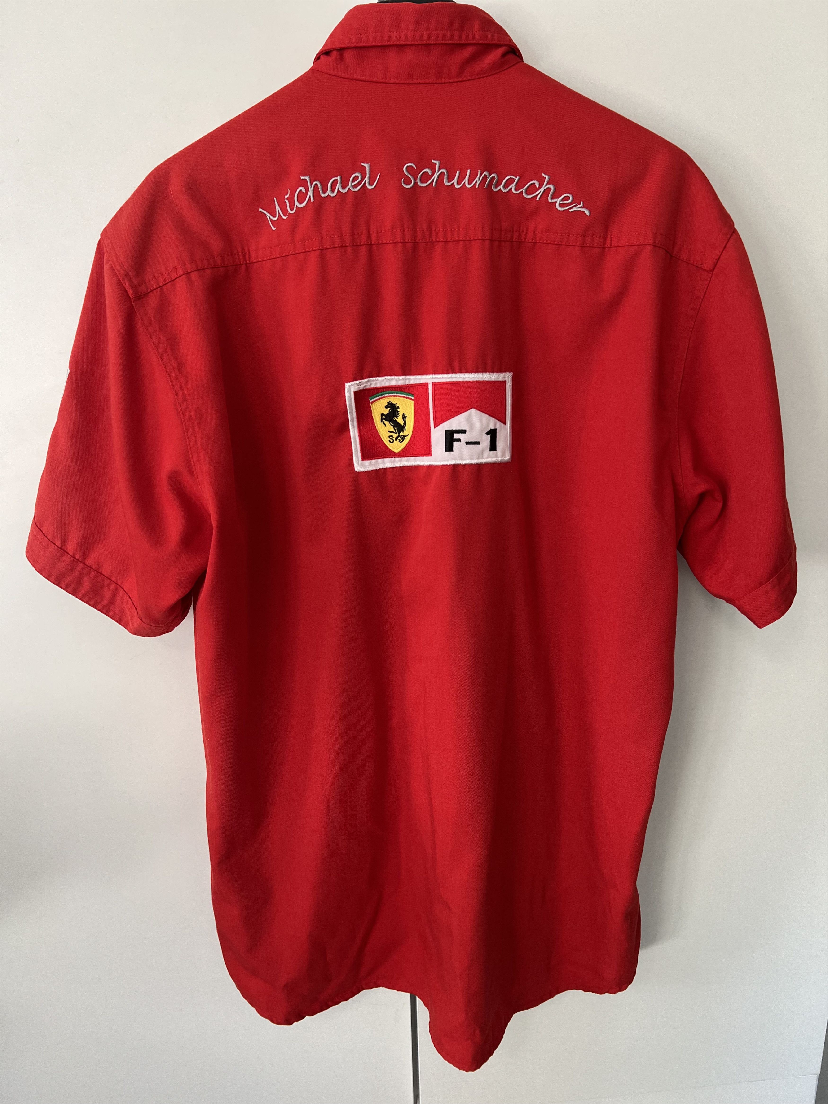 Ferrari Ferrari F1 Vodafone Schell Pocket Shirt Red Racing Size US XXL / EU 58 / 5 - 18 Thumbnail