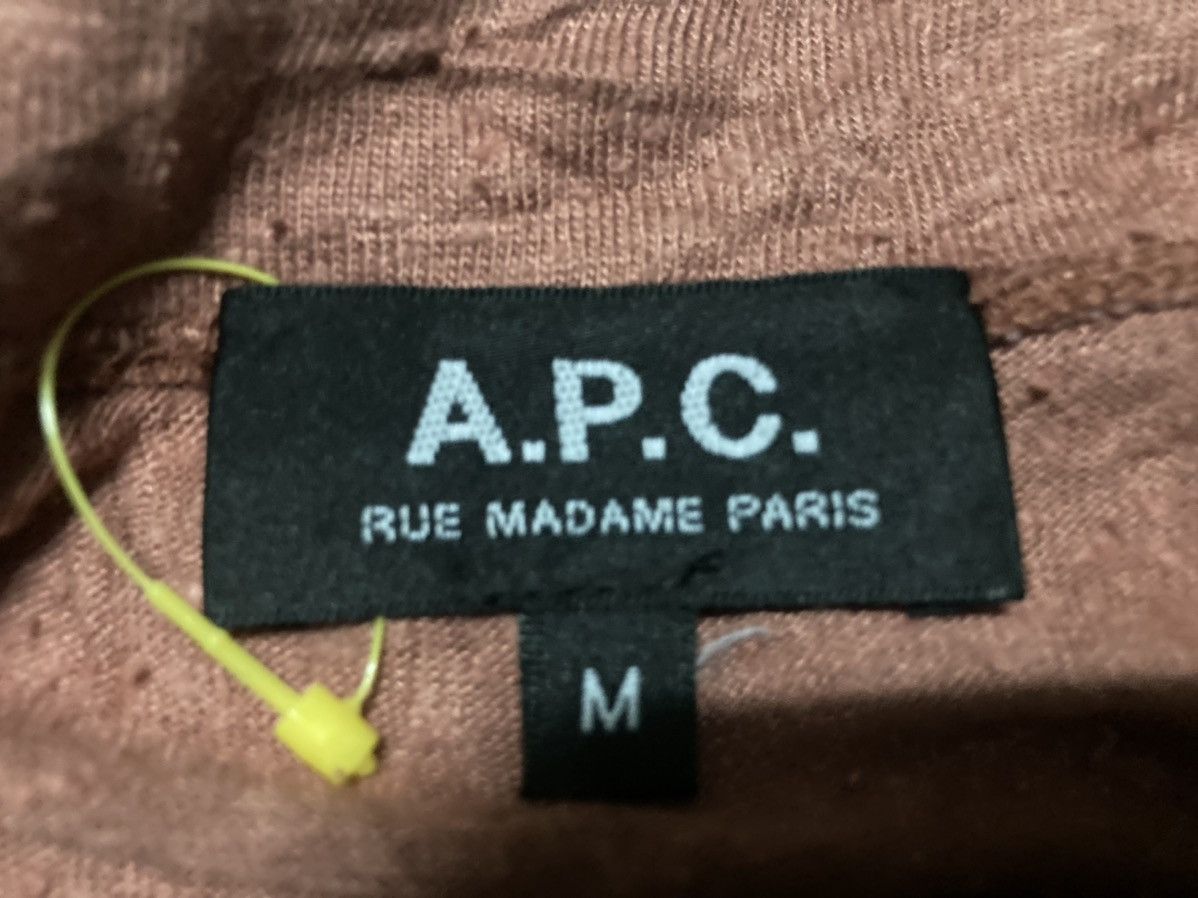 A.P.C. × Designer Apc Crop Top T-shirt Size XS / US 0-2 / IT 36-38 - 4 Thumbnail