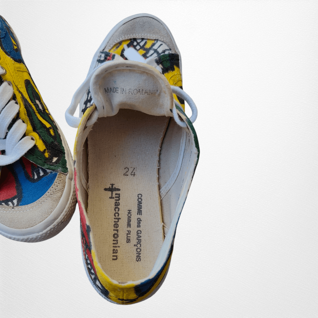 Comme des Garcons Comme des Garcons x Maccheronian hand painted Size US 4 / IT 34 - 5 Thumbnail
