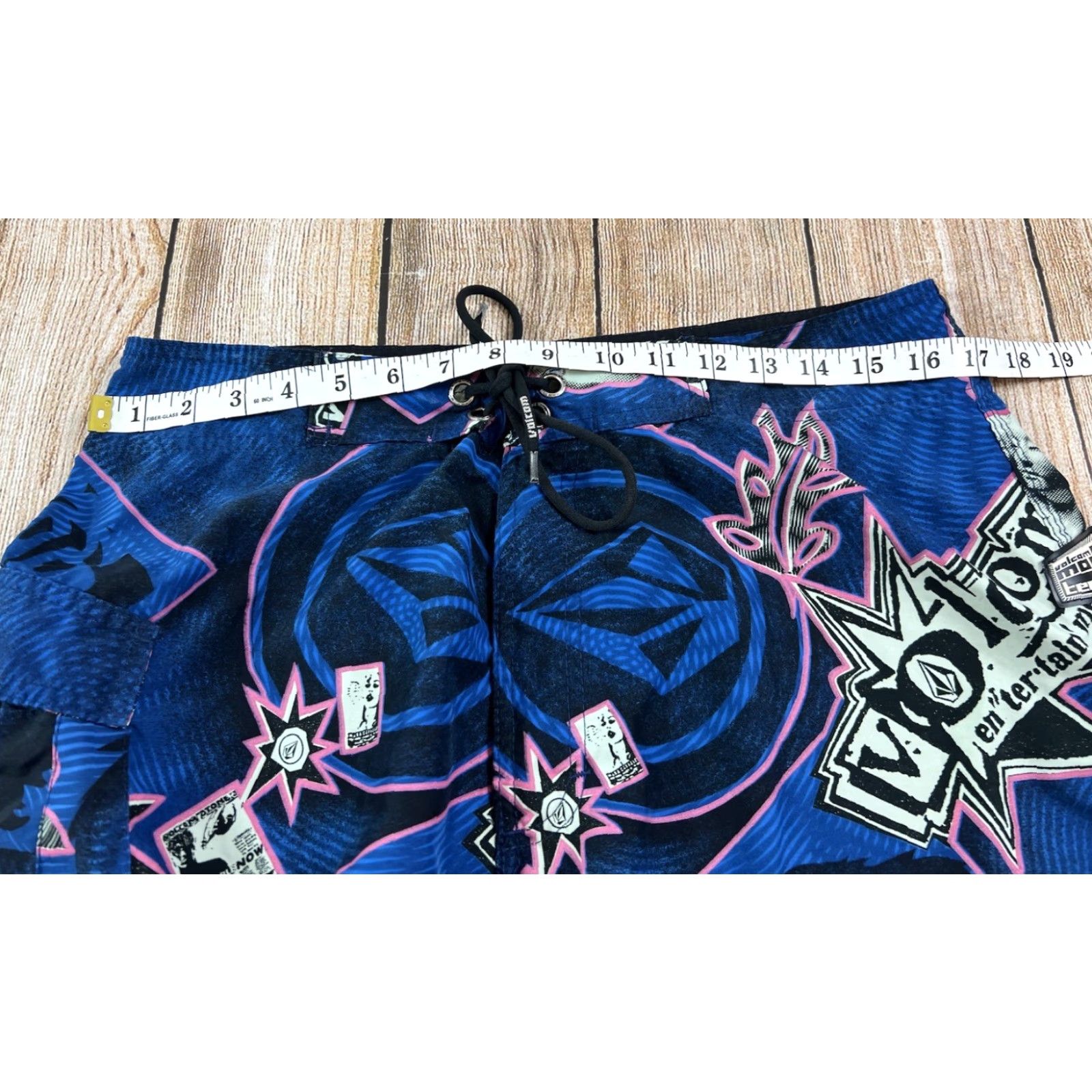 Volcom Volcom Mens Board Shorts Surf Surfing Geometric Beige 34 Mod Tech Swim Stone Beach Outdoor 90s? Size US 34 / EU 50 - 7 Thumbnail
