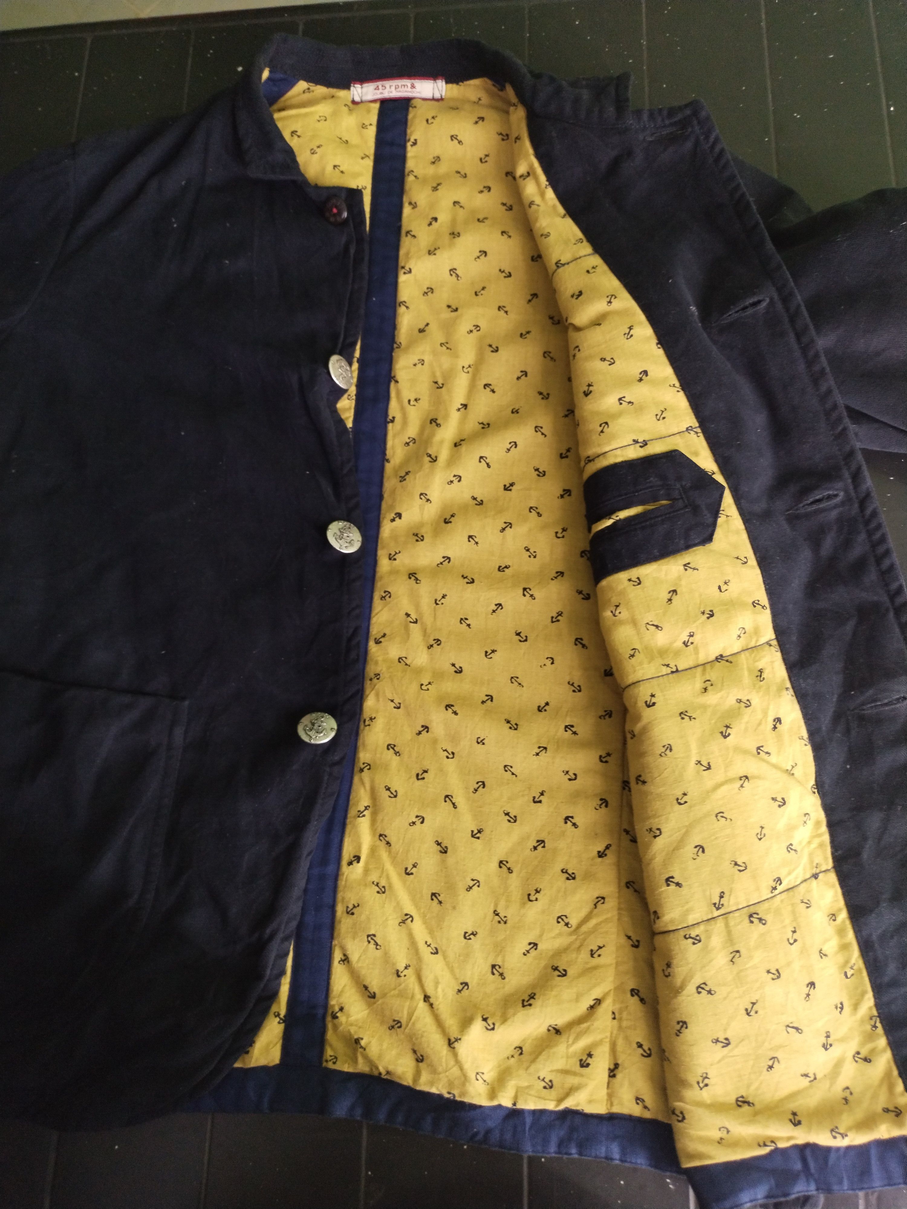 45rpm Vtg 45rpm Coat Jacket Kapital Blue Blue Jacket Size US M / EU 48-50 / 2 - 9 Thumbnail