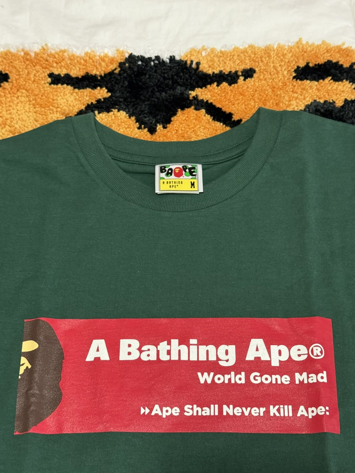 Bape Bape Archive Tee Green Medium Brand New Size US M / EU 48-50 / 2 - 3 Thumbnail