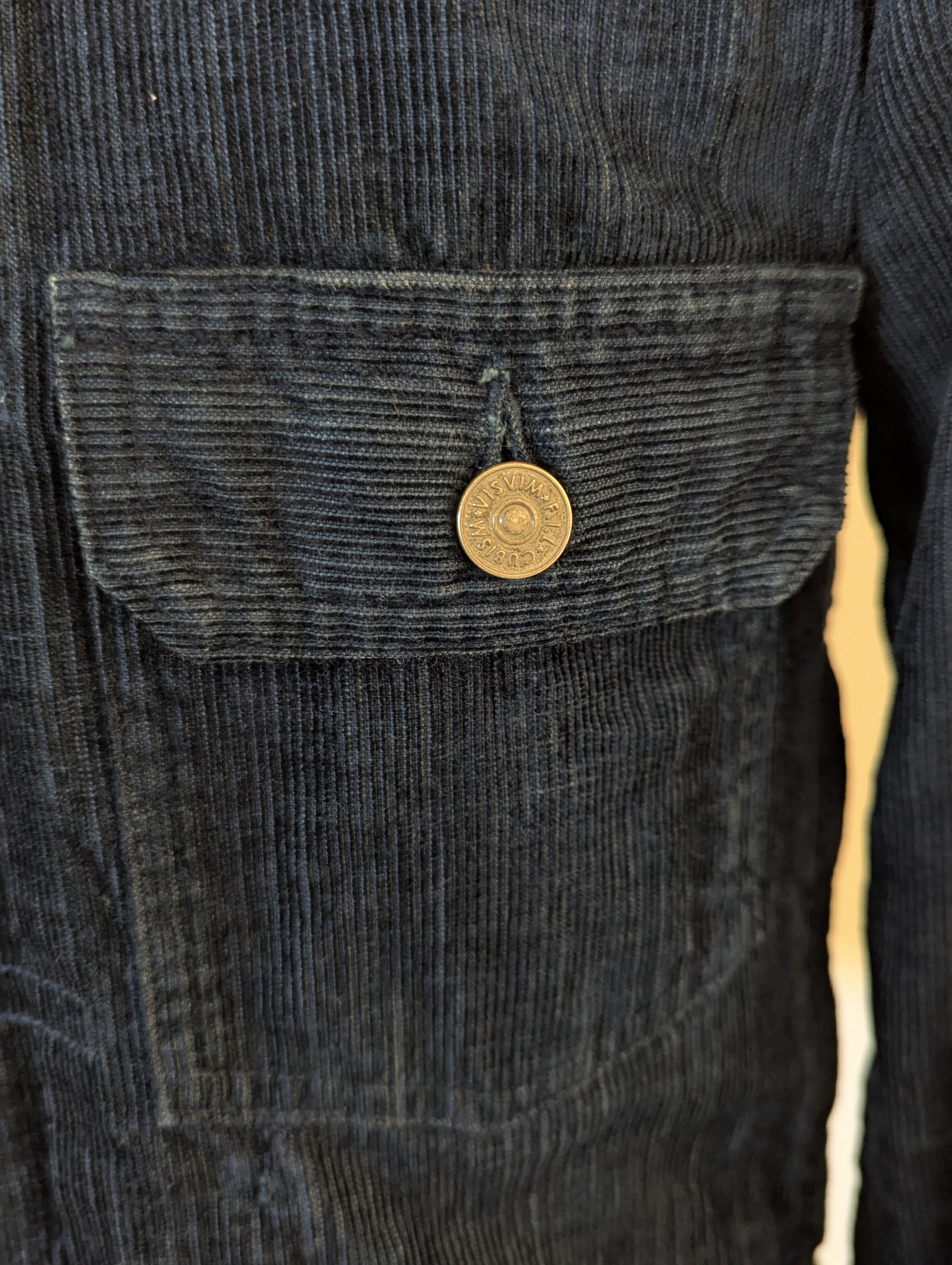 Visvim Visvim 101 Jacket N.D. (Natural Dye) Slub Indigo Size US S / EU 44-46 / 1 - 3 Thumbnail