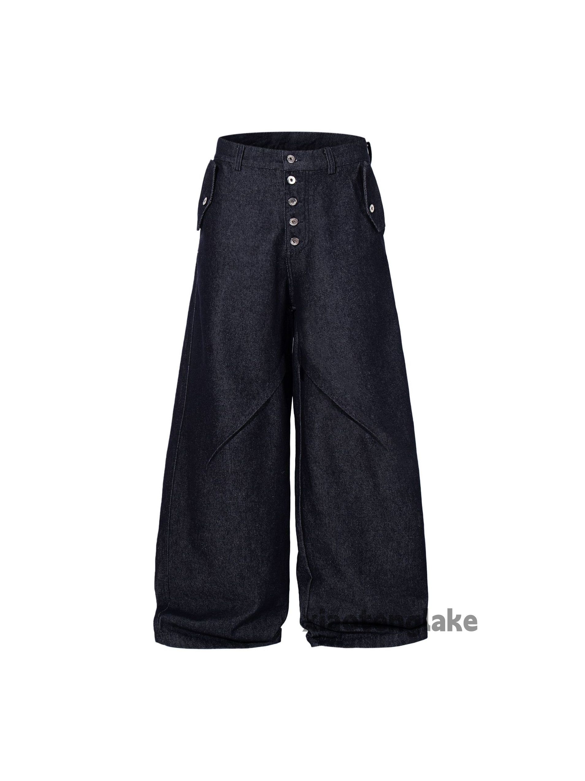 Jean zx denim wide Leg loose hiphop opium y2k jeans Size US 34 / EU 50 - 9 Thumbnail