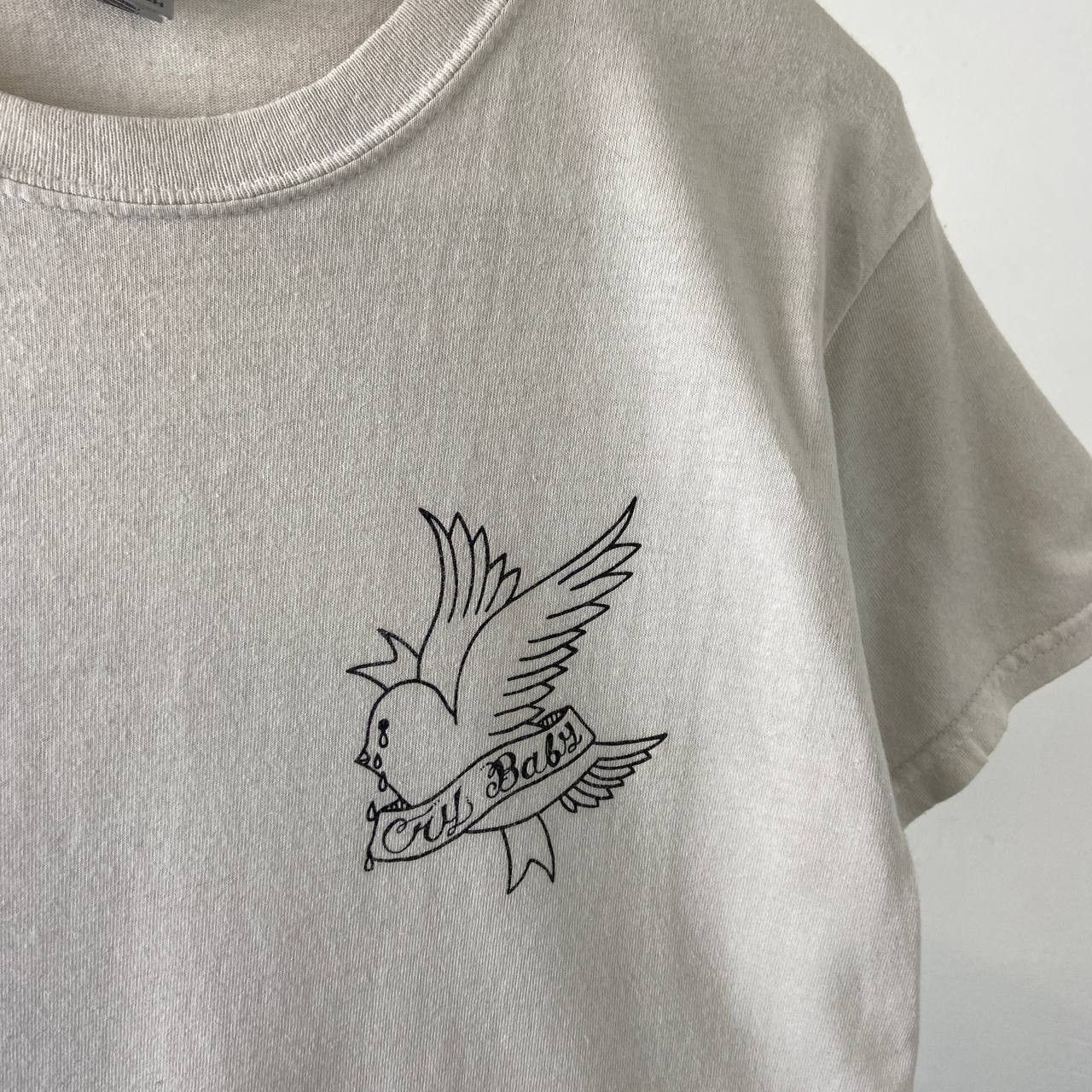 Lil Peep Lil Peep Cry Baby White Rap T-Shirt Size US S / EU 44-46 / 1 - 3 Thumbnail