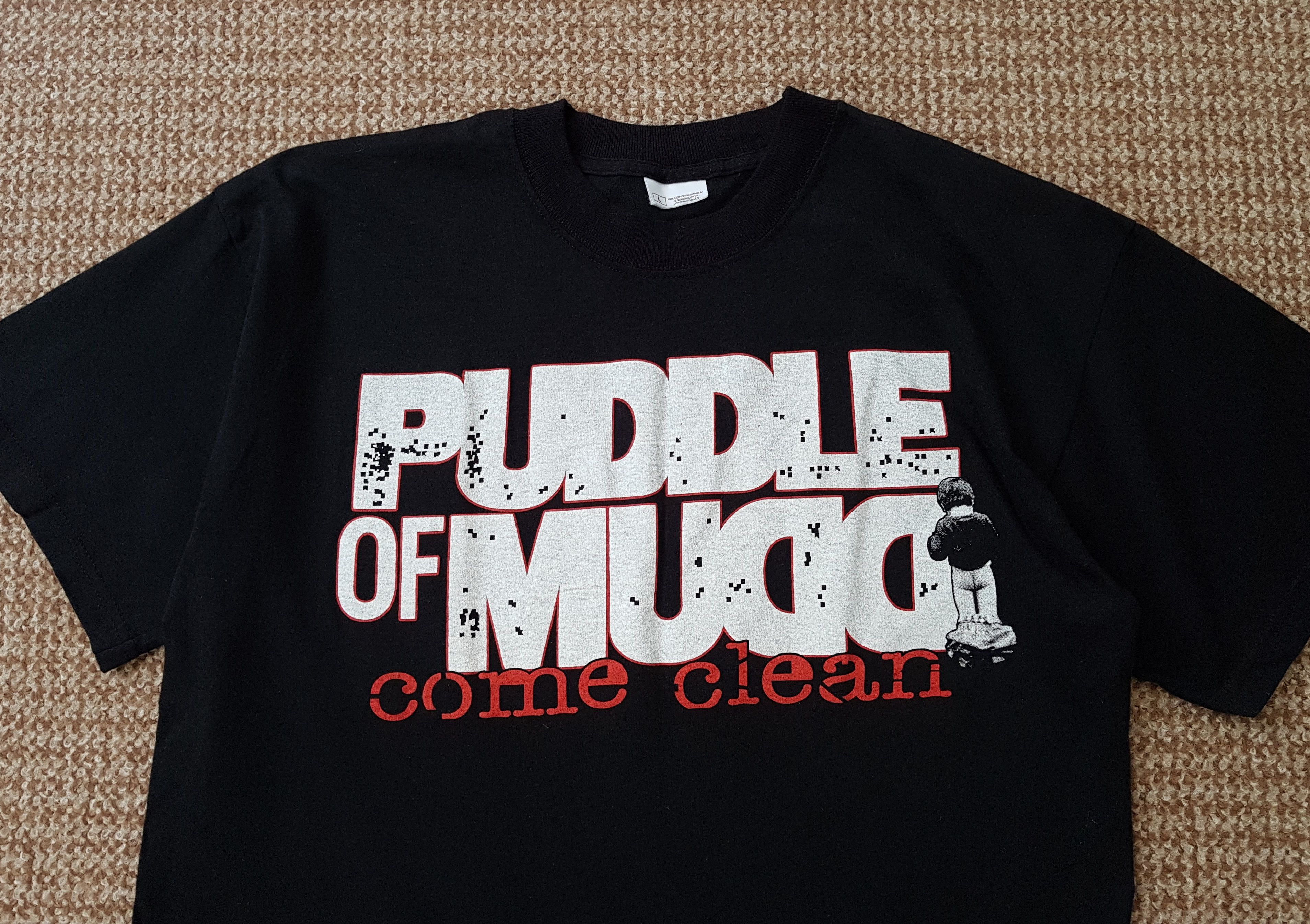 Band Tees Vintage Puddle of Mudd Come Clean Band Tee T Shirt Size US L / EU 52-54 / 3 - 3 Thumbnail