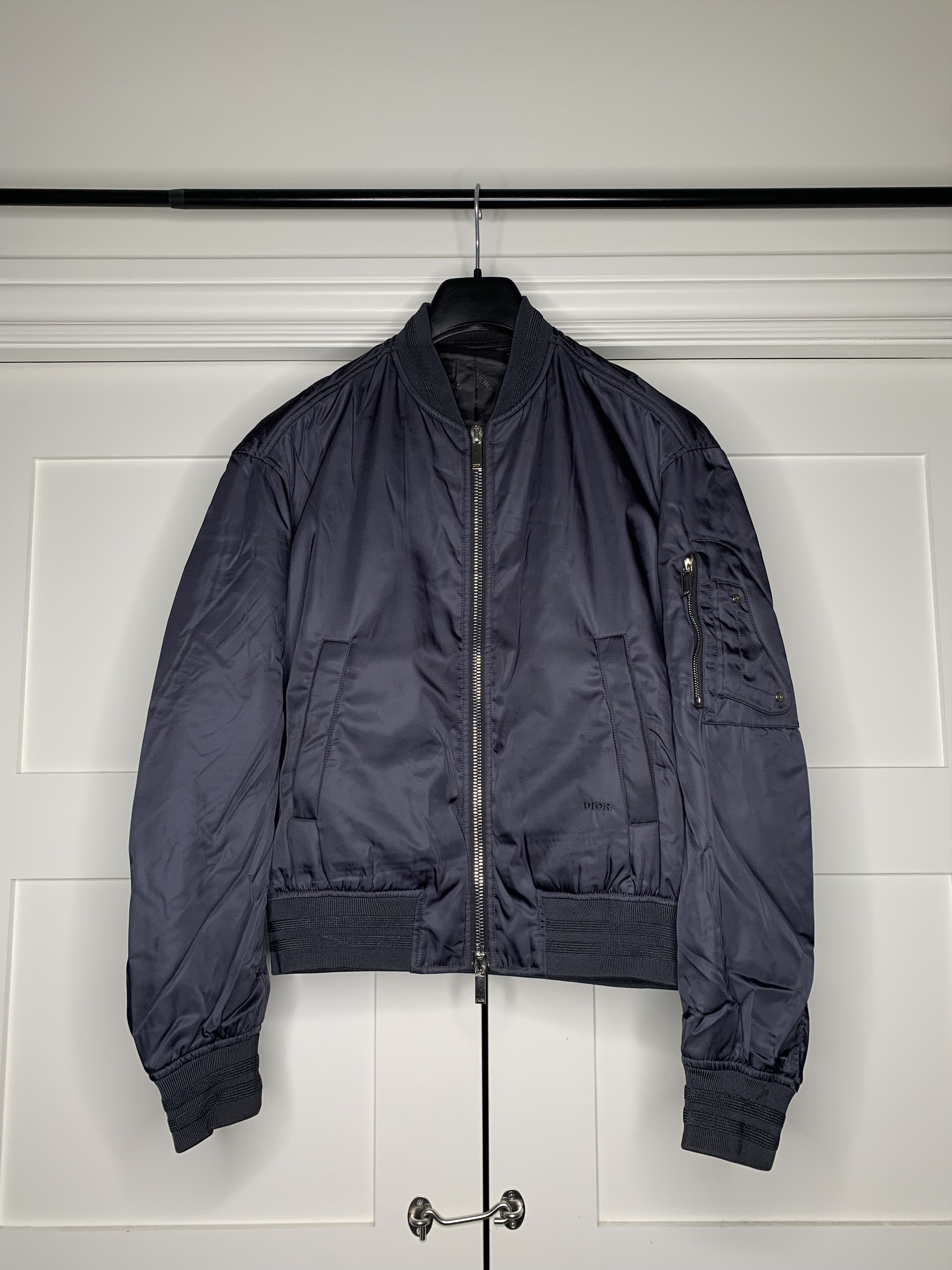 Dior Dior Saddle Anthracite Gray Bomber Jacket Size US S / EU 44-46 / 1 - 3 Thumbnail