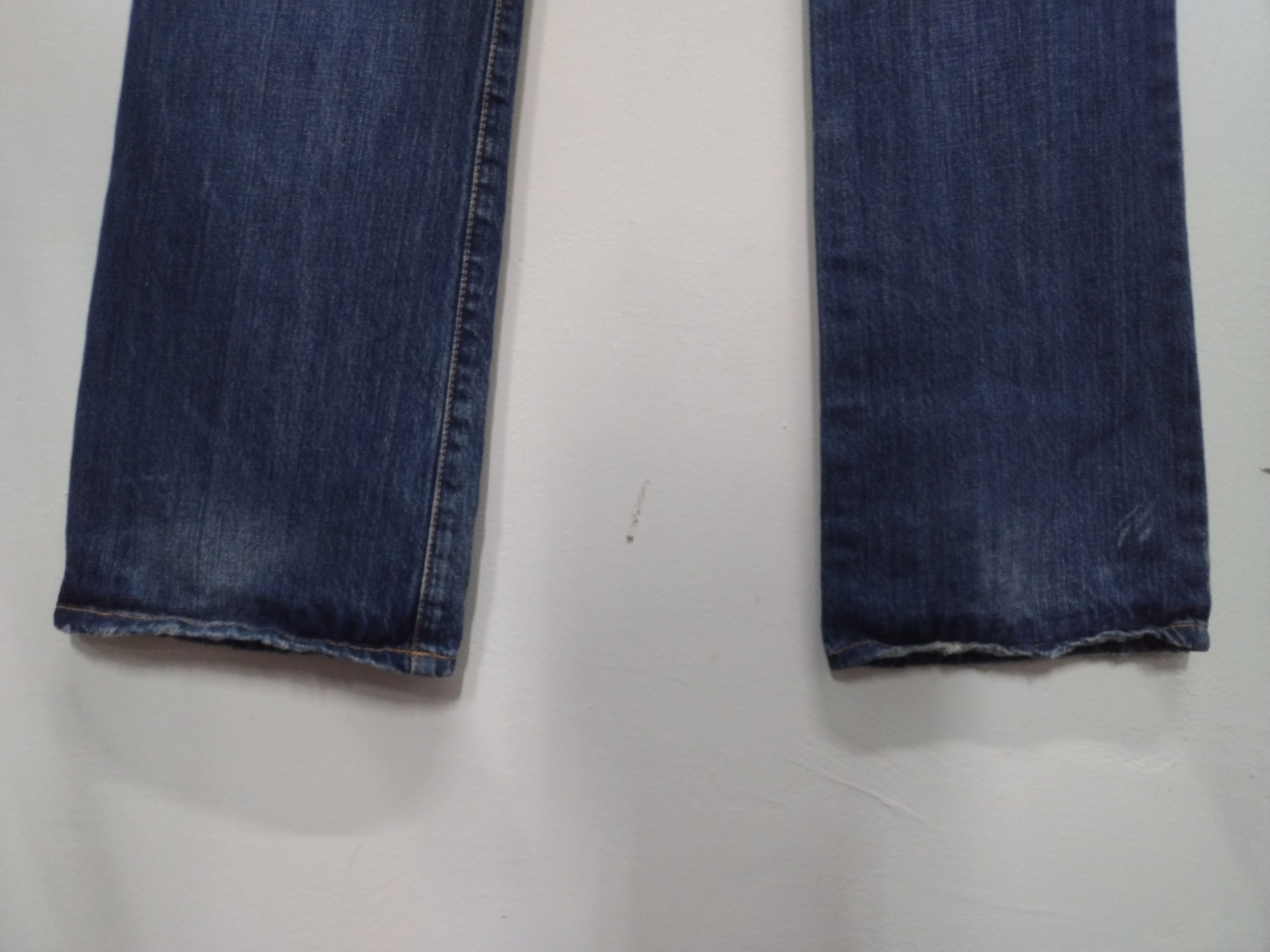 Abercrombie & Fitch × Le Grande Bleu (L.G.B.) × Vintage 💥FLARE💥ABERCROMBIE&FITCH DISTRESSED JEANS Size 32" / US 10 / IT 46 - 16 Thumbnail