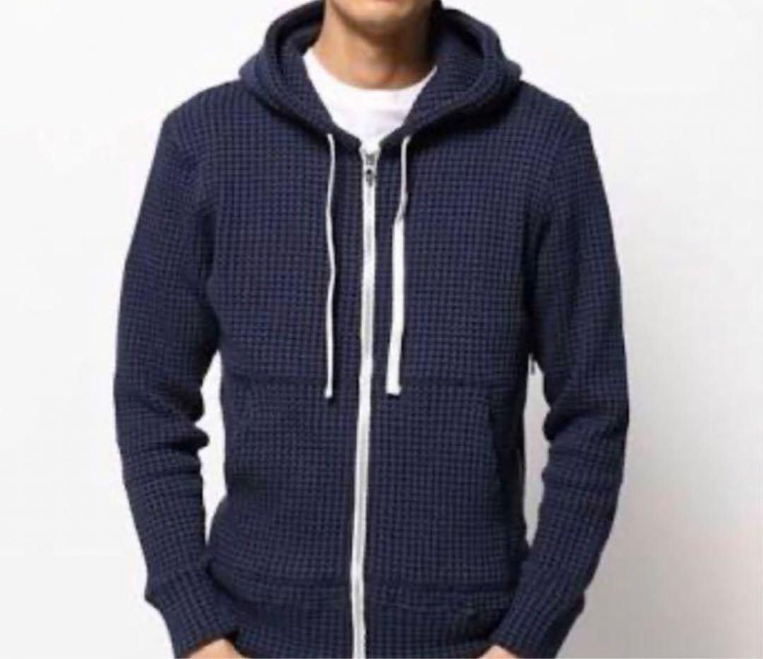 Seagreen Tatras Japan Big Waffle Knit Hooded Jacket