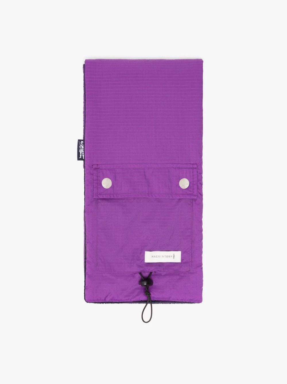 Mackintosh o1mle0424 Size: OS Fleece Scarf in Navy/Purple Size ONE SIZE - 1 Thumbnail