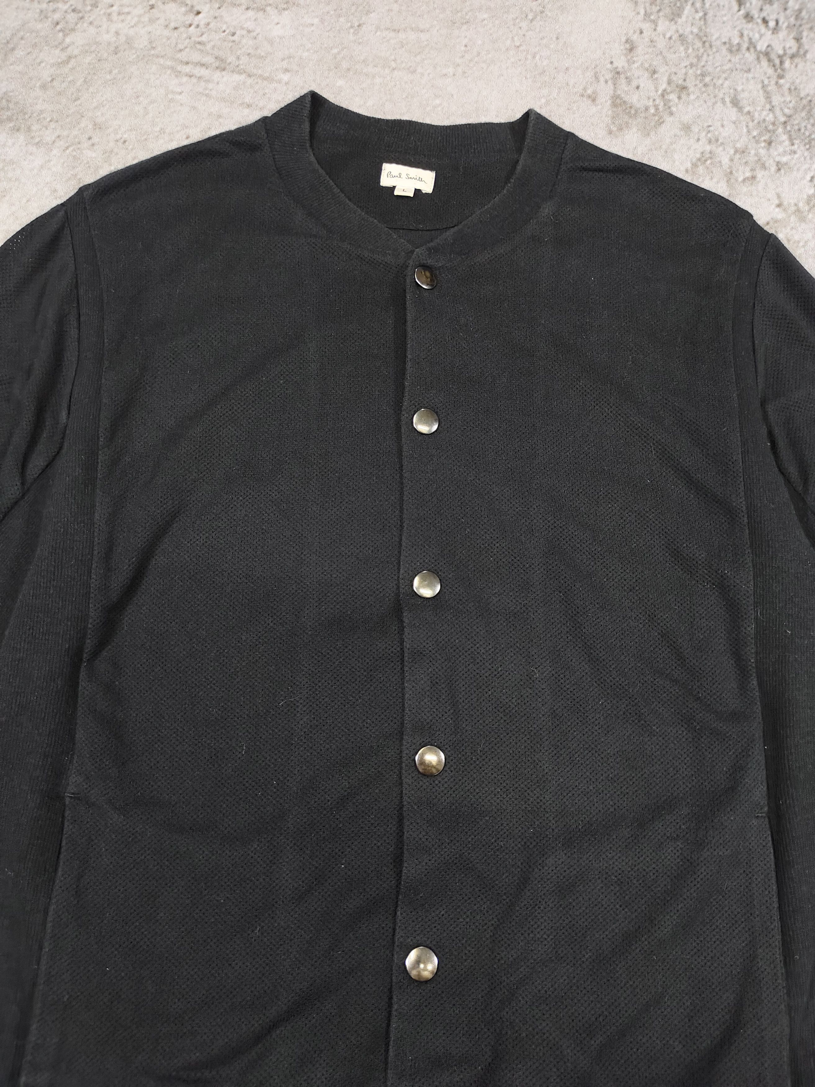 Paul Smith Paul Smith 💥 Minimalist Snap Button Textured Bomber Size US L / EU 52-54 / 3 - 4 Thumbnail
