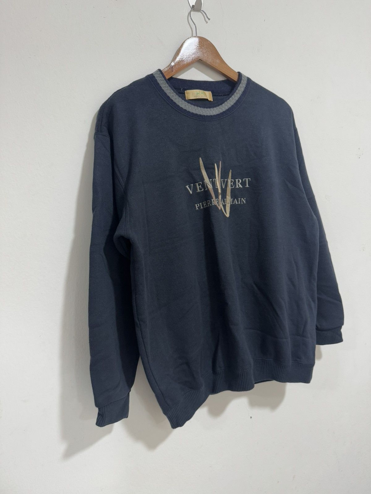 Pierre Balmain × Vintage Vintage Vent Vert by Pierre Balmain Sweatshirt Size US M / EU 48-50 / 2 - 2 Thumbnail