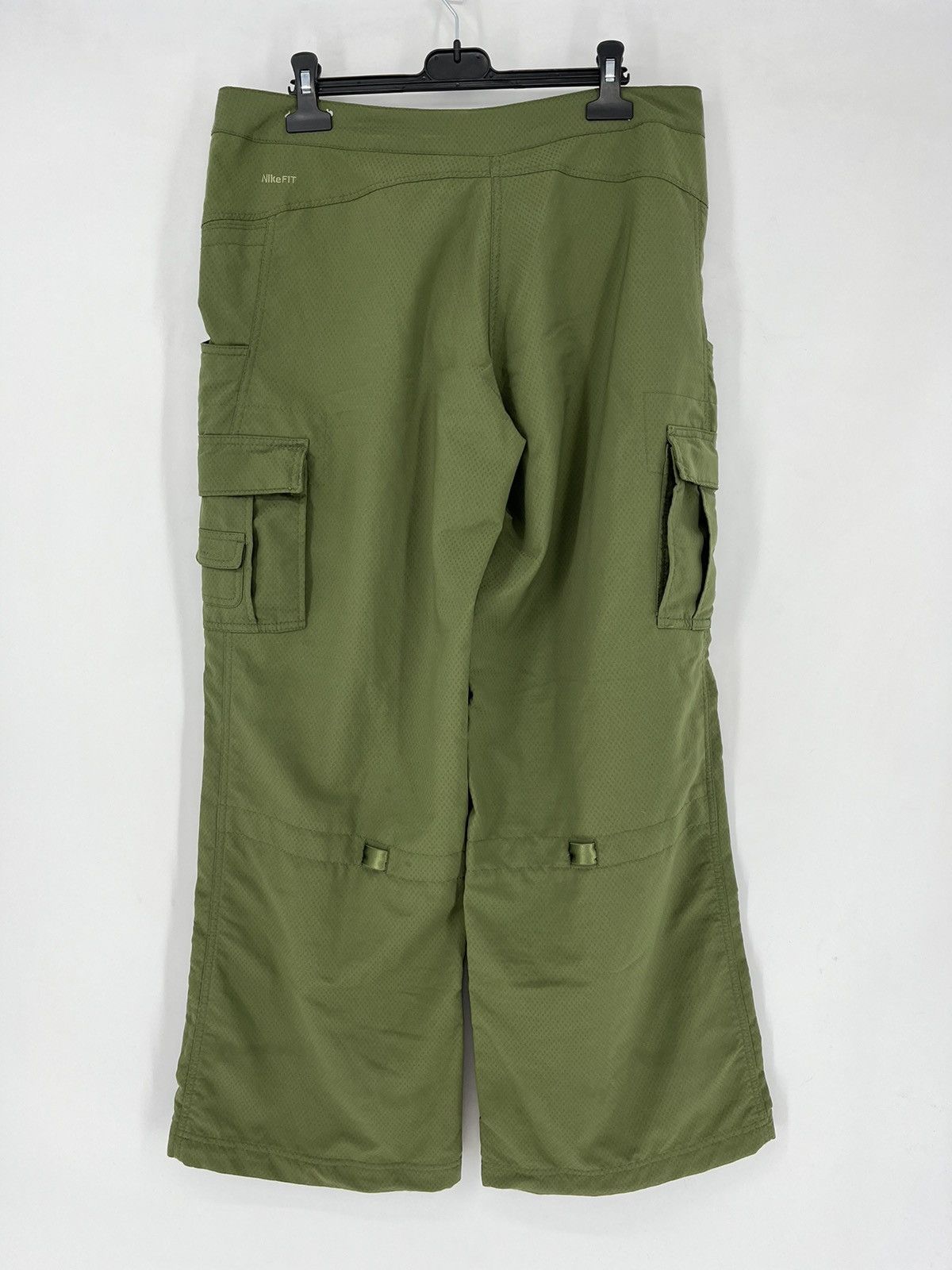 Nike × Vintage Vintage Y2K Nike Nylon Drill Track Pants NikeFit Size US 32 / EU 48 - 9 Thumbnail