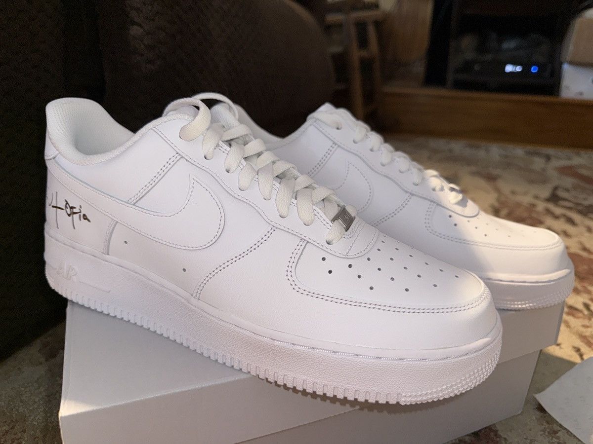 Nike × Travis Scott Nike x Travis Scott Air Force 1 ‘07 “Utopia” NEW! Size 12 Size US 12 / EU 45 - 7 Thumbnail