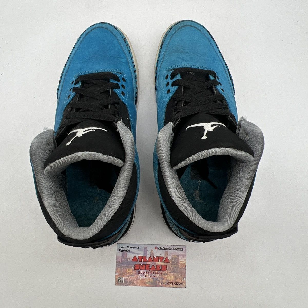 Jordan Brand Air Jordan 3 Powder blue Size US 8 / EU 41 - 6 Thumbnail