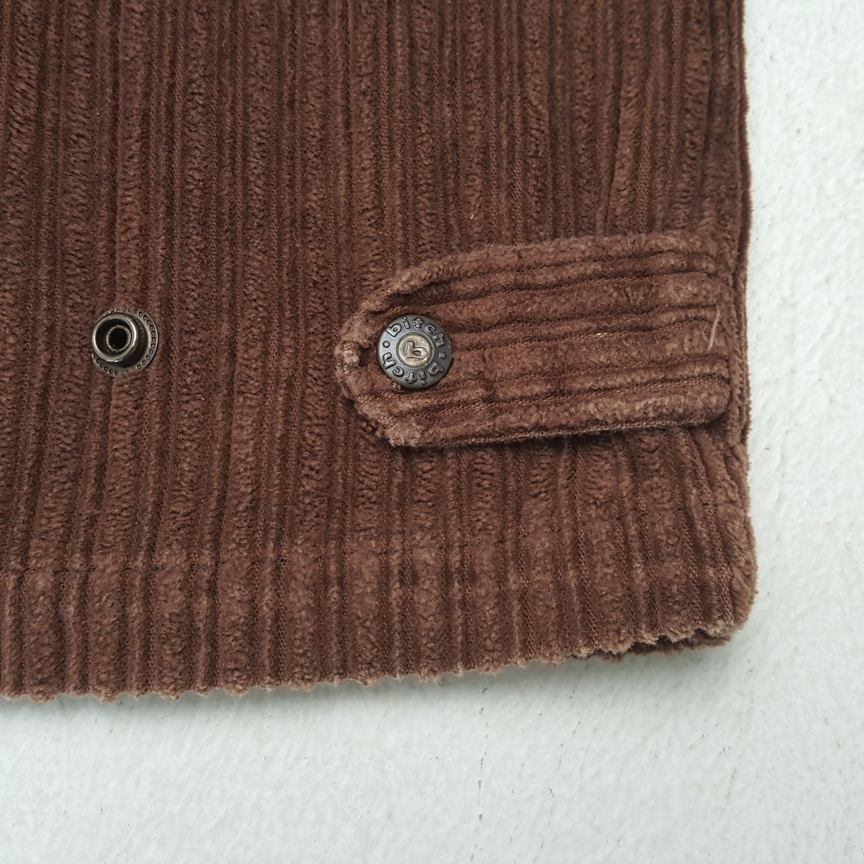 Vintage Bitch Skateboard Double Pocket Corduroy Style Jacket Size US XL / EU 56 / 4 - 8 Thumbnail