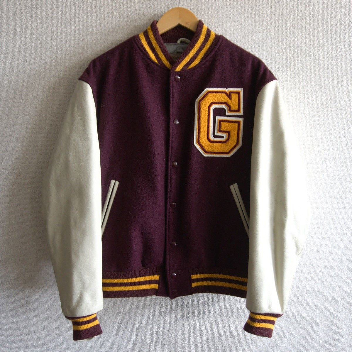 Golden Bear Golden Bear Leather sleeve varsity jacket Size L Size US L / EU 52-54 / 3 - 1 Thumbnail
