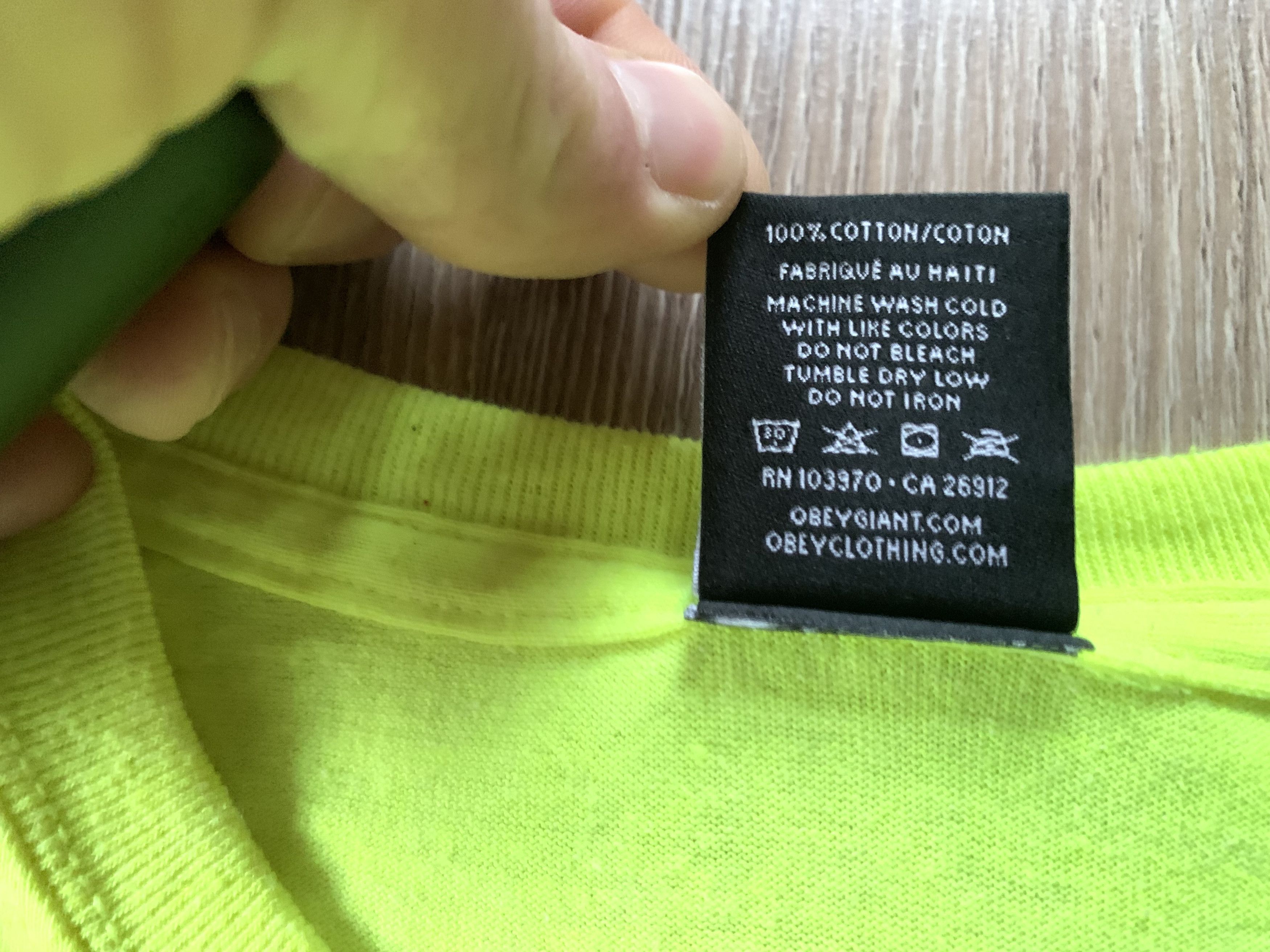Mercedes-Benz × Tommy Hilfiger Obey Worldwide Womens Centr Logo Light Green T Shirt Size S / US 4 / IT 40 - 7 Thumbnail