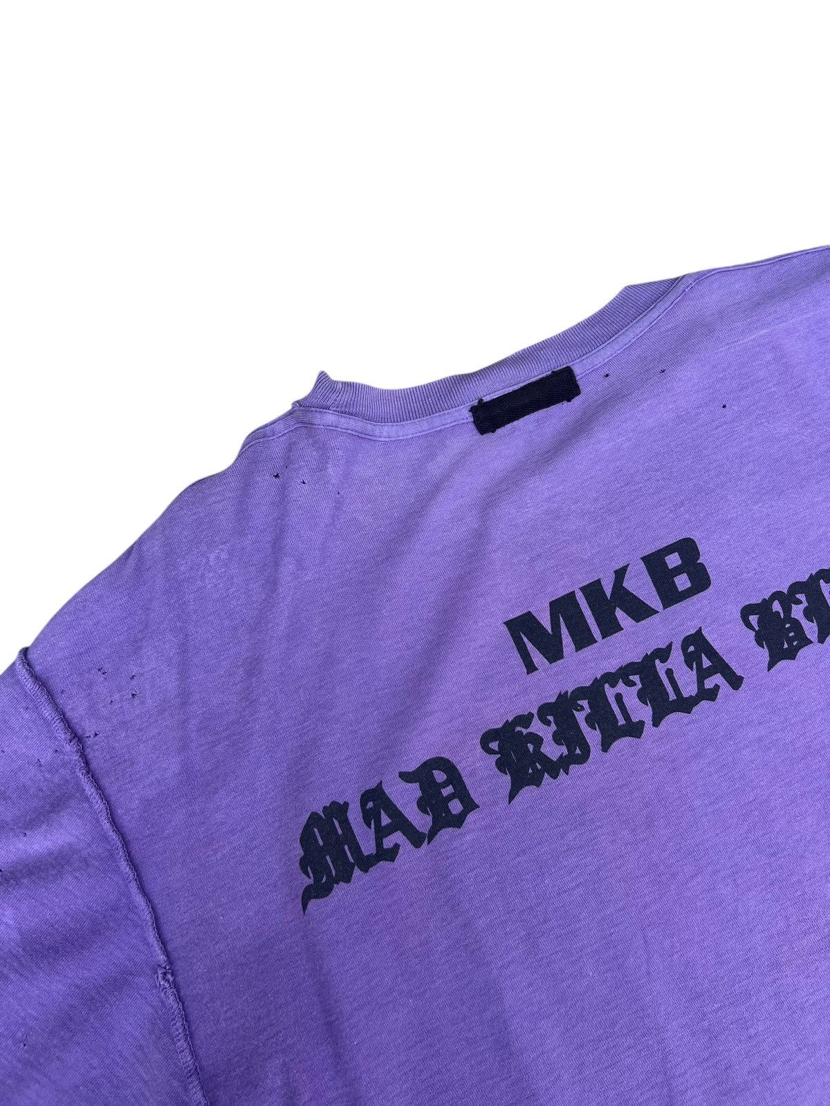 20471120 Trashed Vintage MilkBoy Japan Mad Killa Blood Faded Tees Size US L / EU 52-54 / 3 - 13 Thumbnail