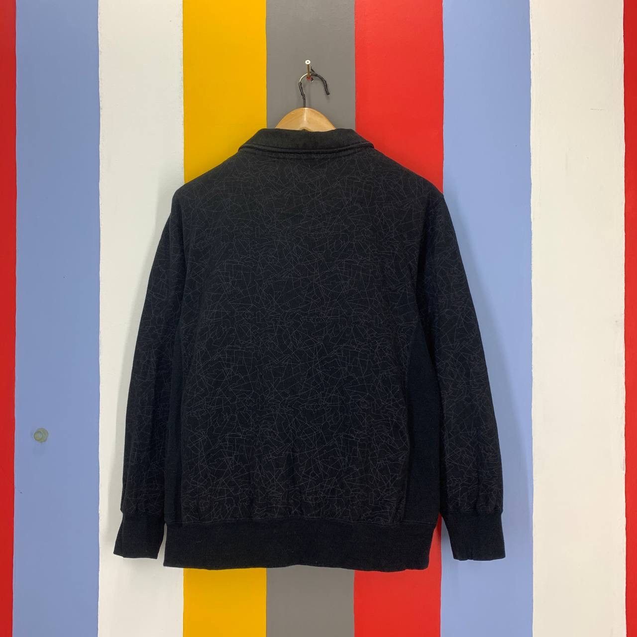 Japanese Brand DEVIL DICE 4416 Zipper Sweatshirt #2166/19 Size US M / EU 48-50 / 2 - 11 Thumbnail