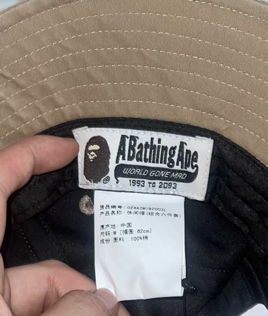 Bape BAPE OG Nigo era Ape Head bucket hat Size ONE SIZE - 7 Thumbnail