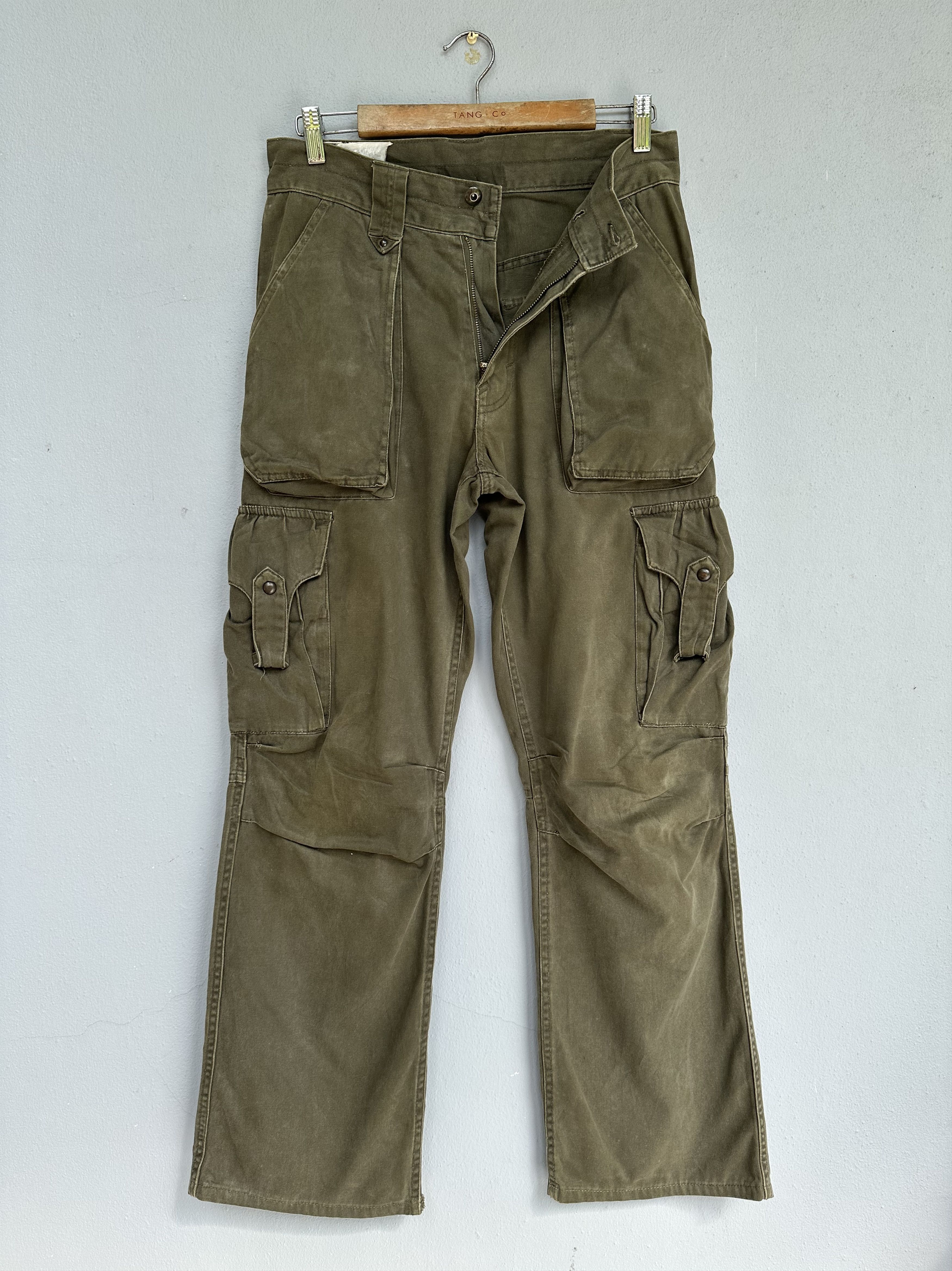 Japanese Brand Vintage DPS Prisoner Used Cargo Military Trousers Pants Size US 30 / EU 46 - 2 Thumbnail