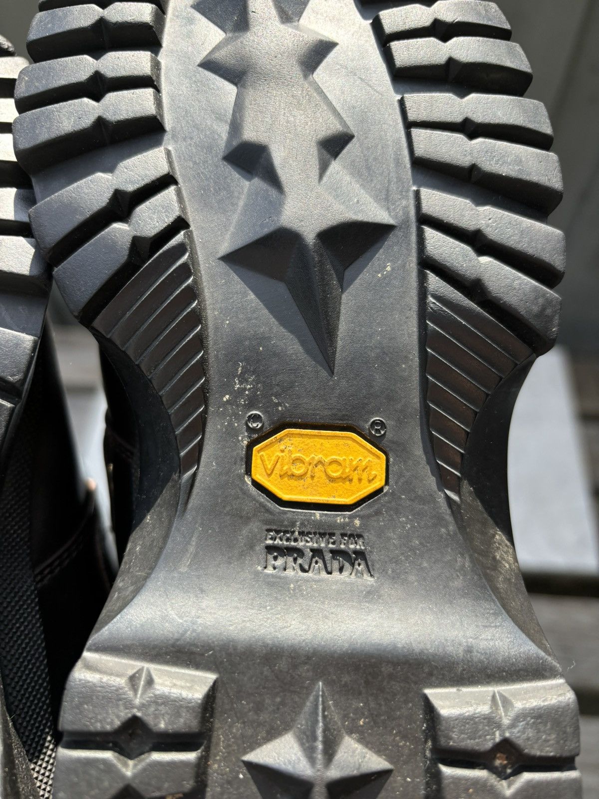 Prada × Vintage Vintage Prada Boots Cross Strap F/W 99 2000s Leather Vibram Size US 7 / IT 37 - 8 Thumbnail