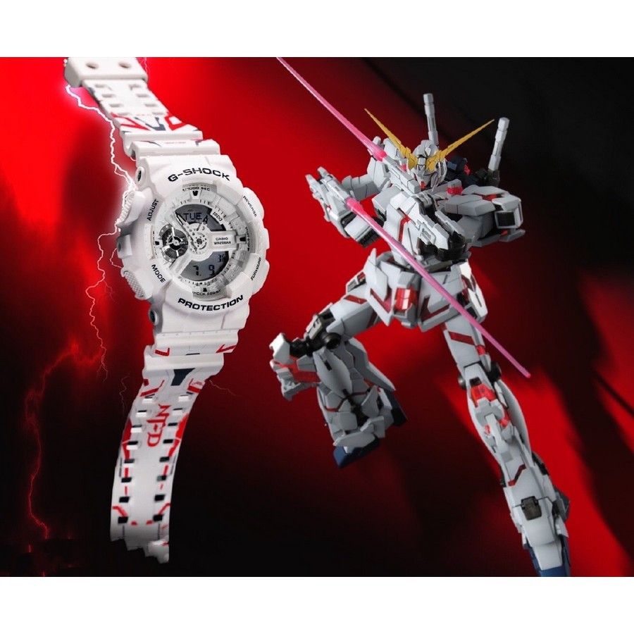 Gundam 40th anniversary g shock clearance