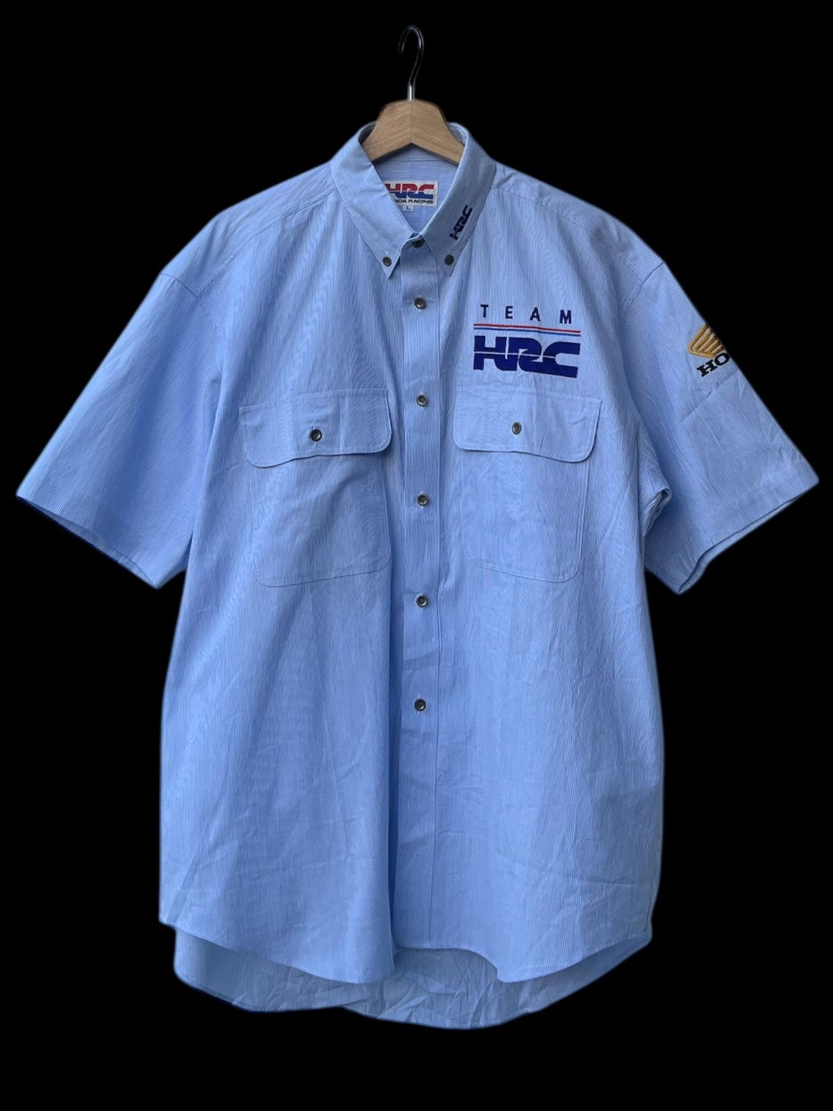 Honda Team HRC Honda Racing Pinstripes Work Shirt Size US L / EU 52-54 / 3 - 2 Thumbnail