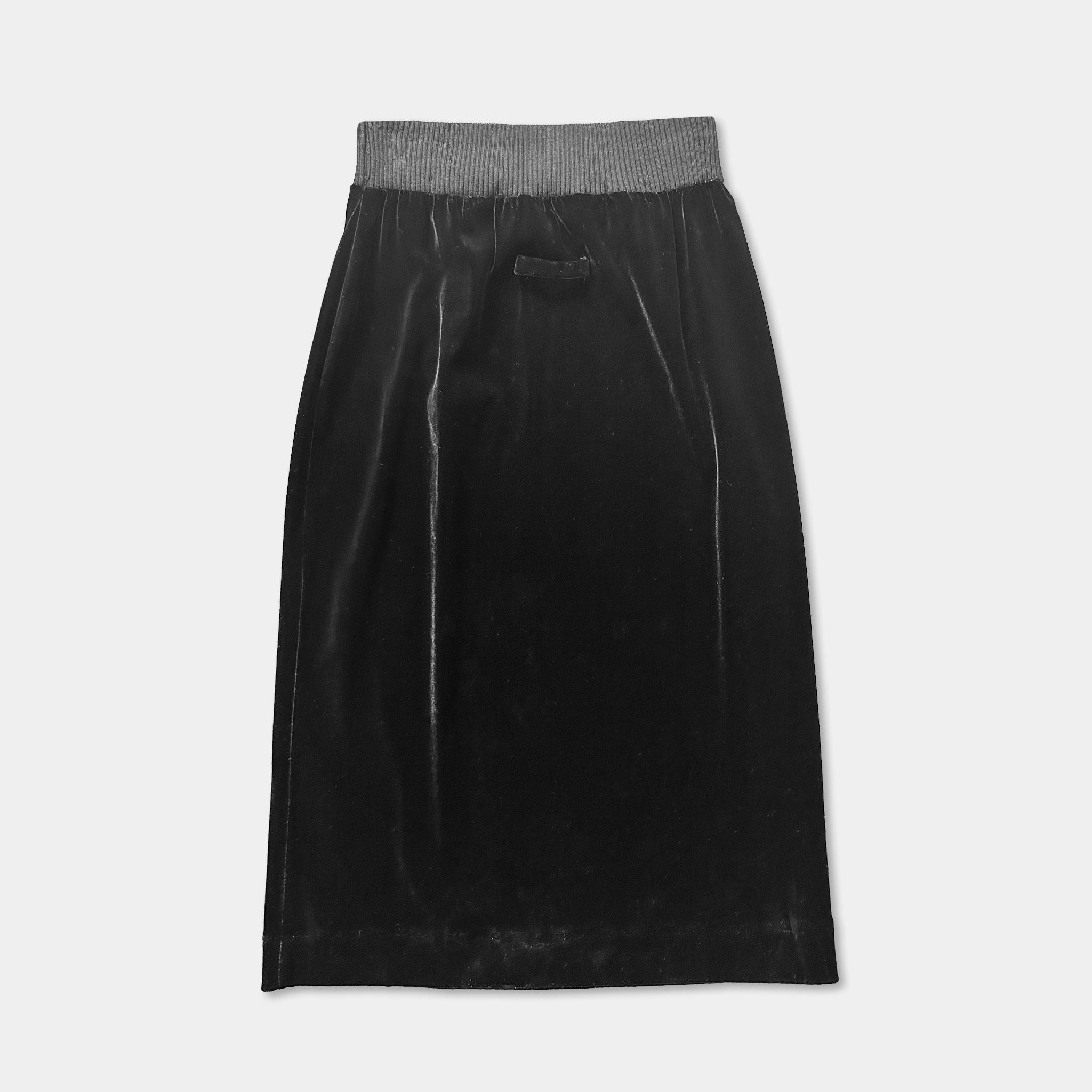 Jean Paul Gaultier Jean Paul Gaultier Velour Skirt Size 28" / US 6 / IT 42 - 5 Thumbnail