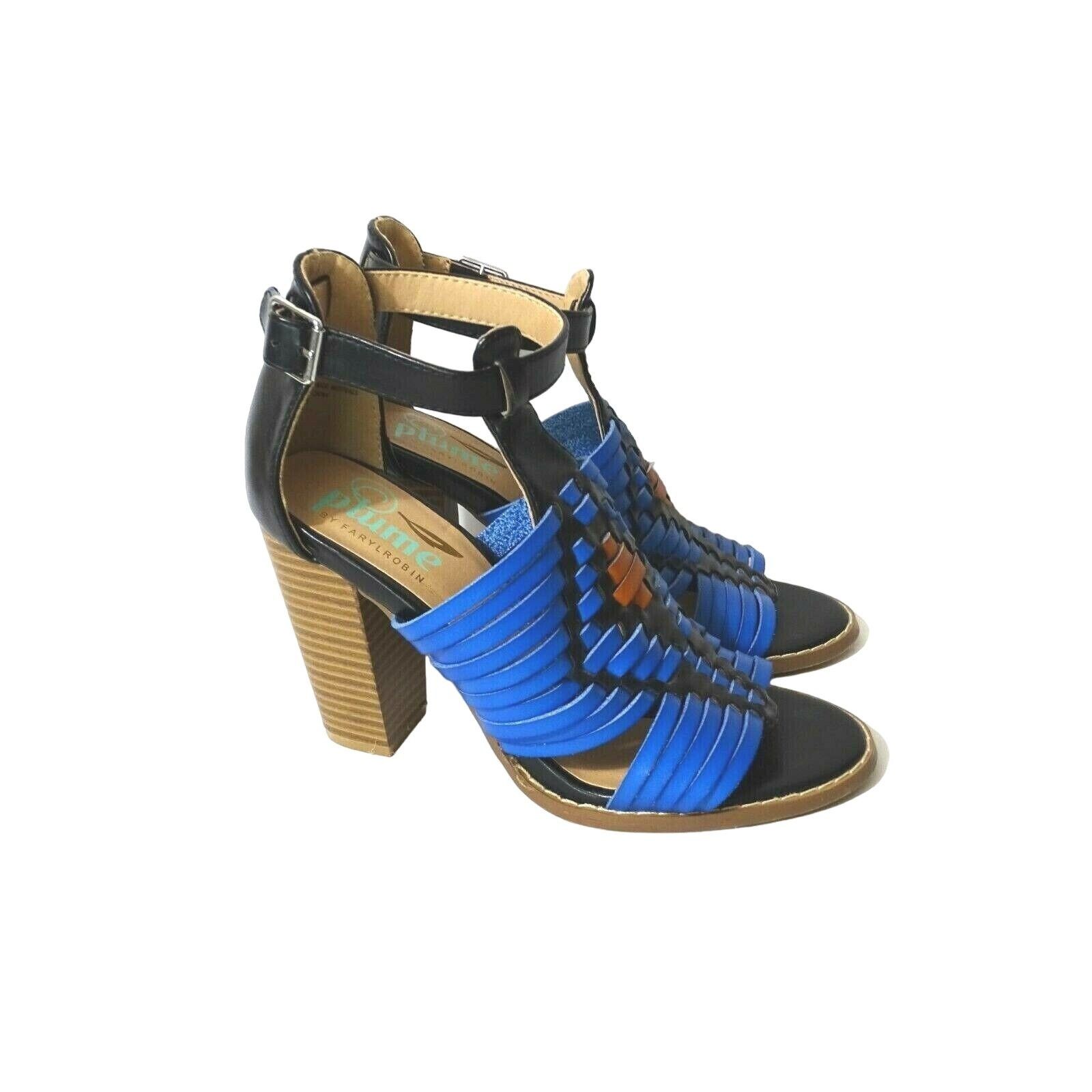 Other Plume by FarylRobin Sandals Faux Leather Women Size 6 Size US 6 / IT 36 - 3 Thumbnail