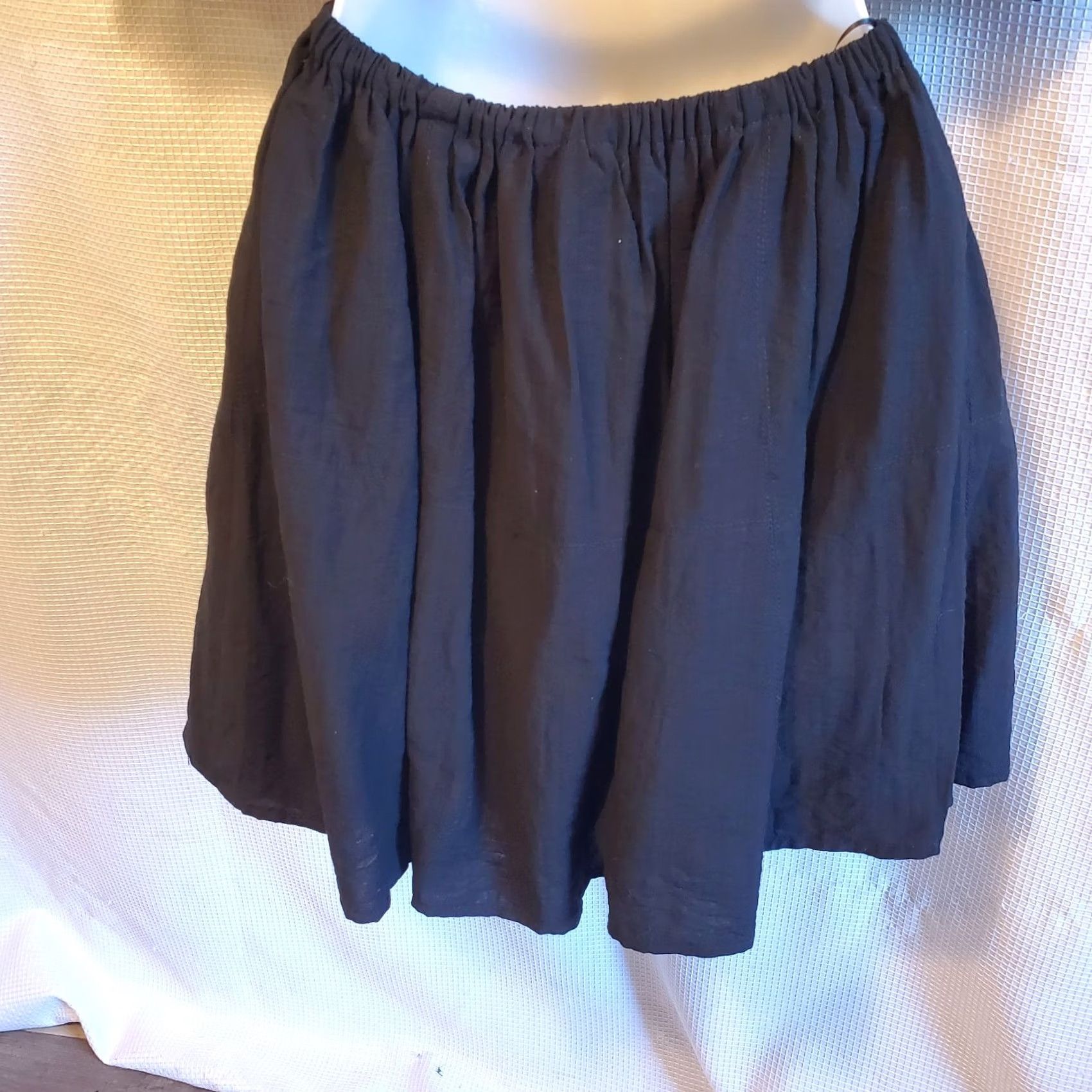 Vintage Anthropologie Moon River Black Bubble Sleeve Backless Mini Dress Sz Sm Size S / US 4 / IT 40 - 5 Thumbnail