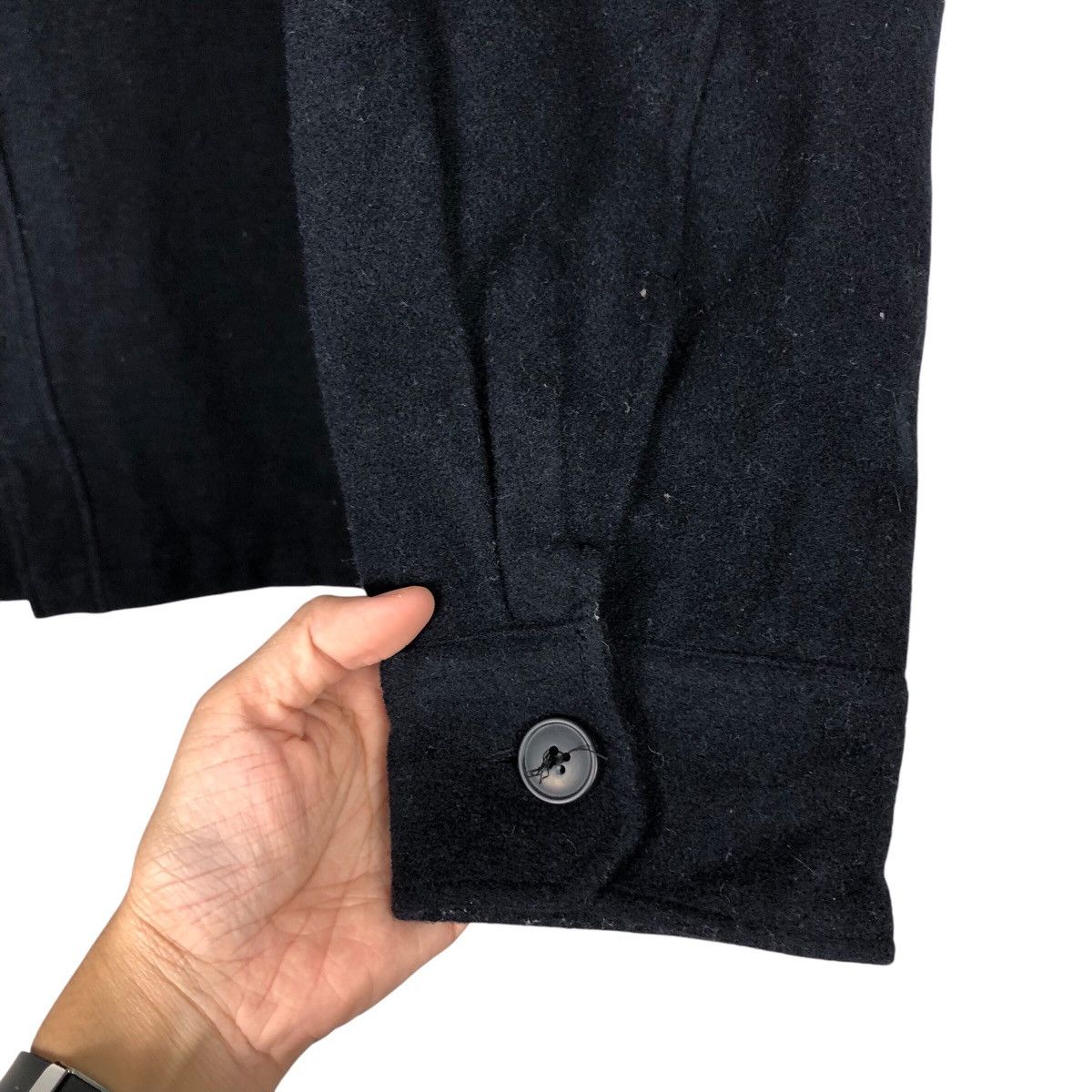 Japanese Brand × Vintage 📌Vintage Wool Jacket Button Uniqlo Issey Miyake Rich Blue Size US L / EU 52-54 / 3 - 16 Thumbnail