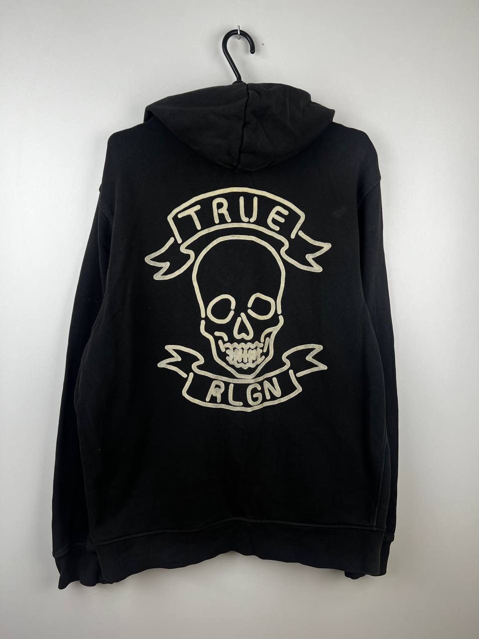 True Religion True Religion skulls streetwear zip hoodie size L Size US L / EU 52-54 / 3 - 2 Thumbnail