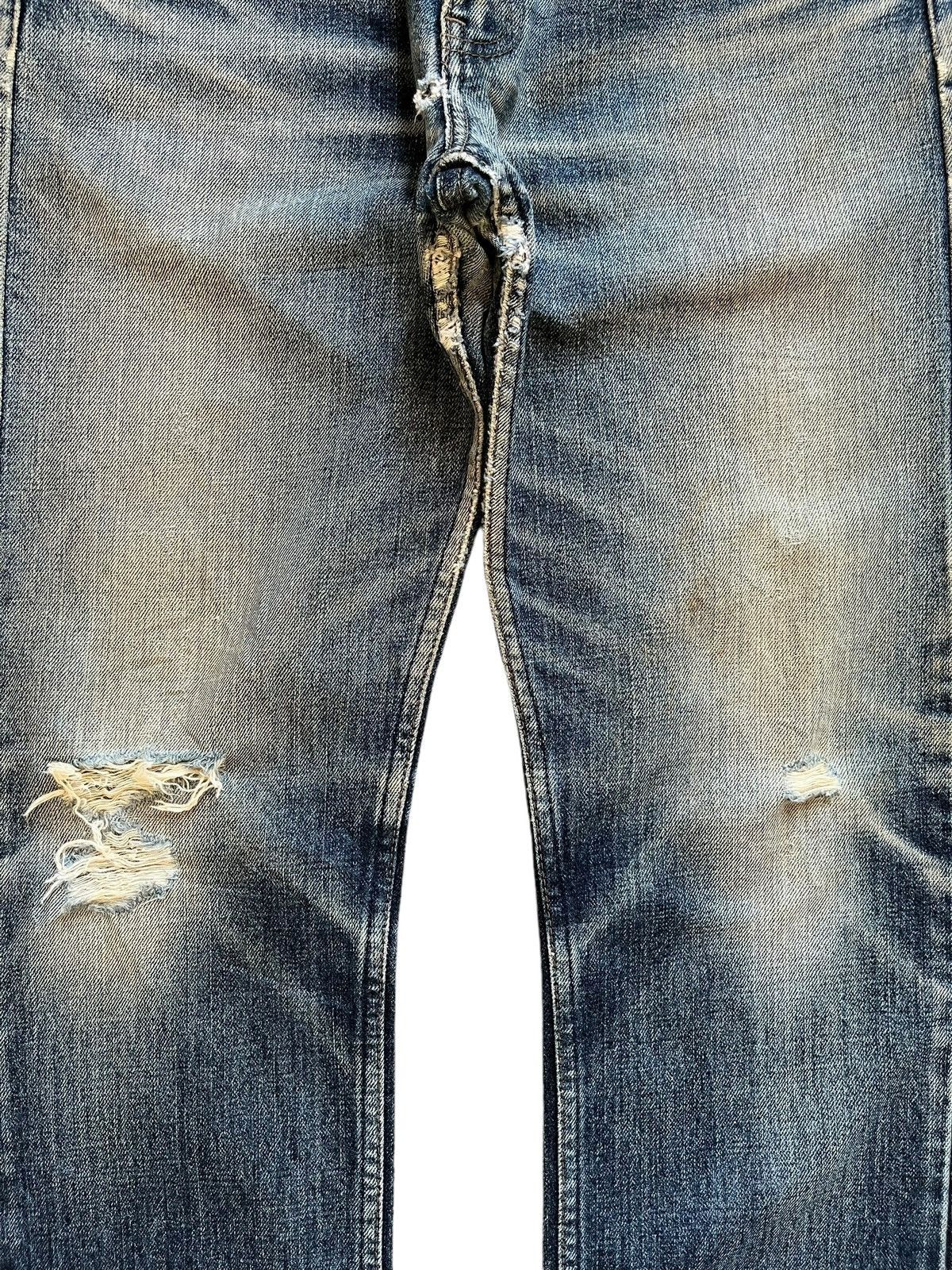 Levi's Vintage 90s Levis Mud Wash Distressed Loose Jeans Size US 32 / EU 48 - 6 Thumbnail