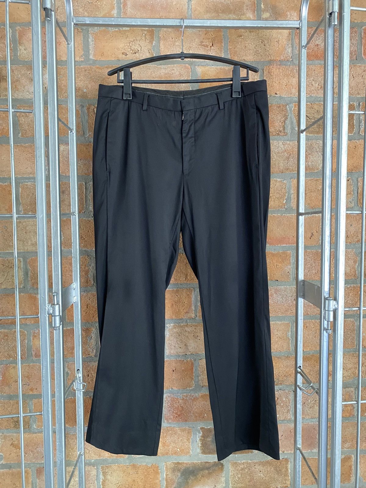 Gucci Gucci Black Tailored Straight-Leg Trousers Size US 38 / EU 54 - 7 Thumbnail