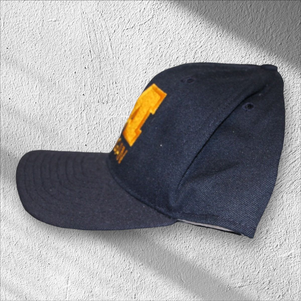 Vintage Vintage 90s Michigan Wolverines Blockhead Snapback Hat Size ONE SIZE - 2 Thumbnail