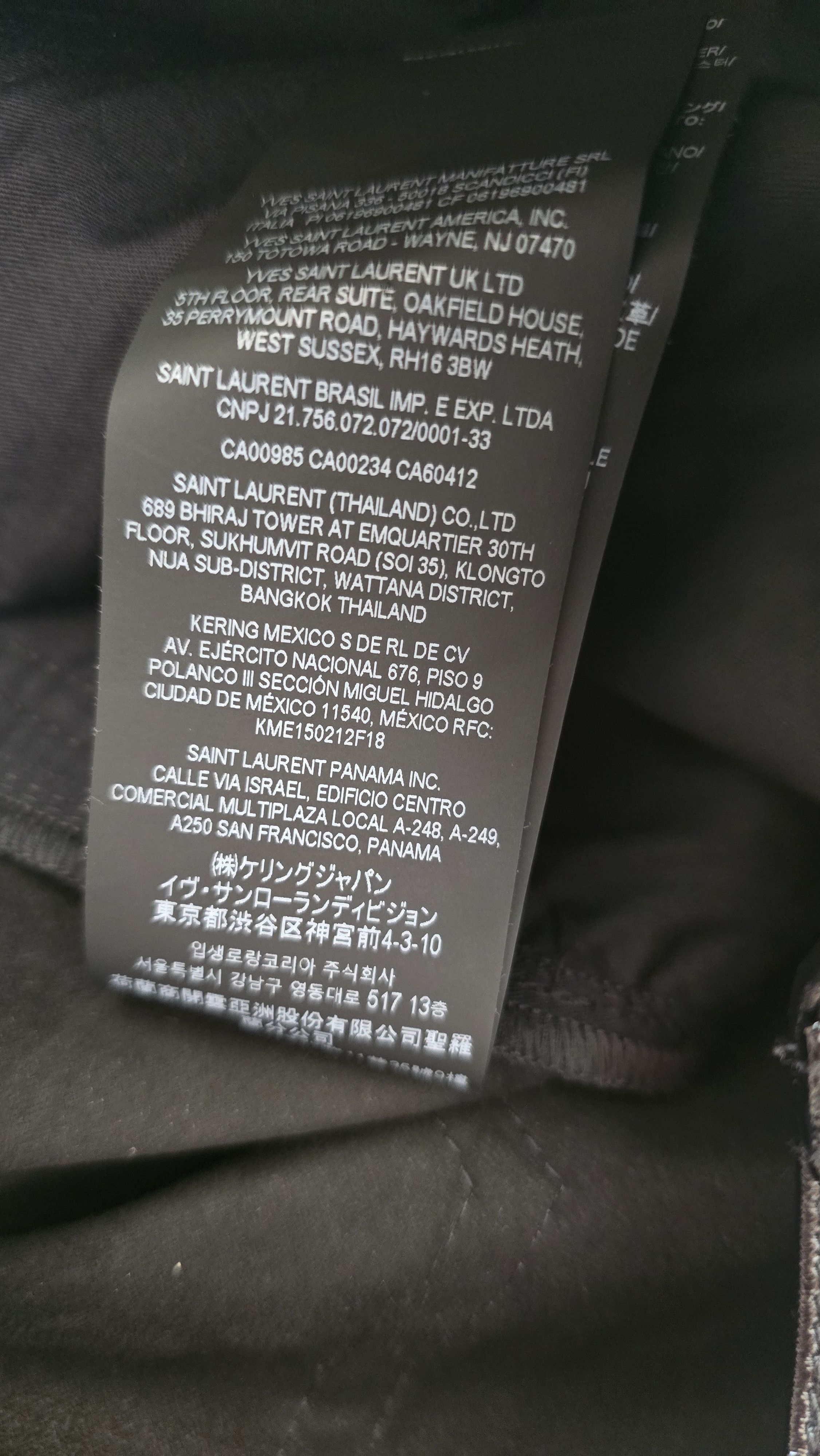 Saint Laurent Paris saint laurent pants Size US 31 - 6 Thumbnail
