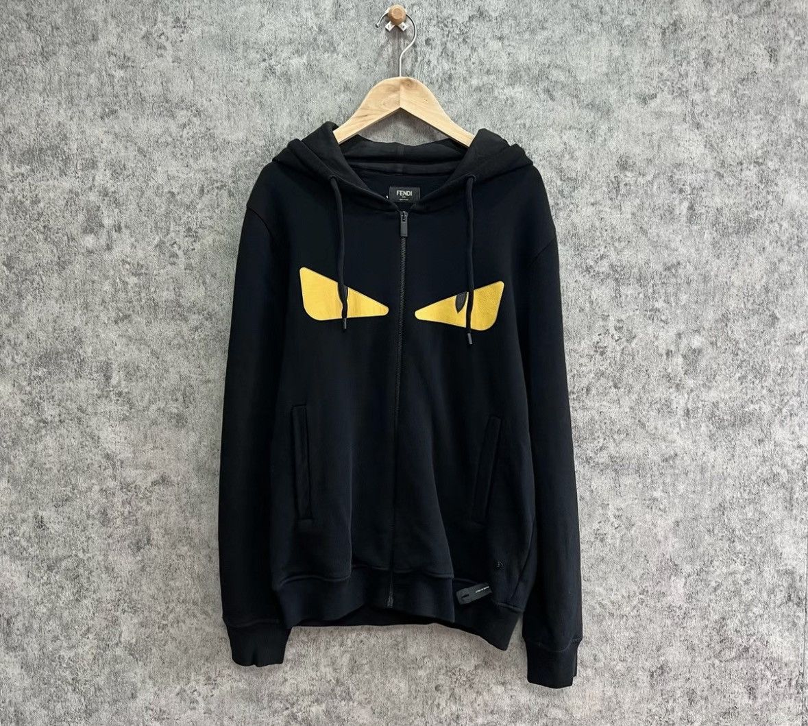 Fendi Fendi Monster Eyes Zip-Up Hoodie -2507 Size US S / EU 44-46 / 1 - 1 Thumbnail