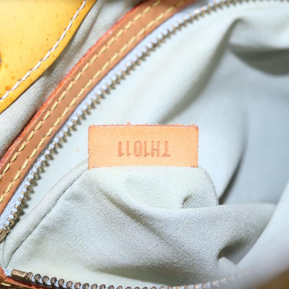 Louis Vuitton LOUIS VUITTON Monogram Vernis Reade MM Hand Bag Gris M91142 Size ONE SIZE - 11 Thumbnail
