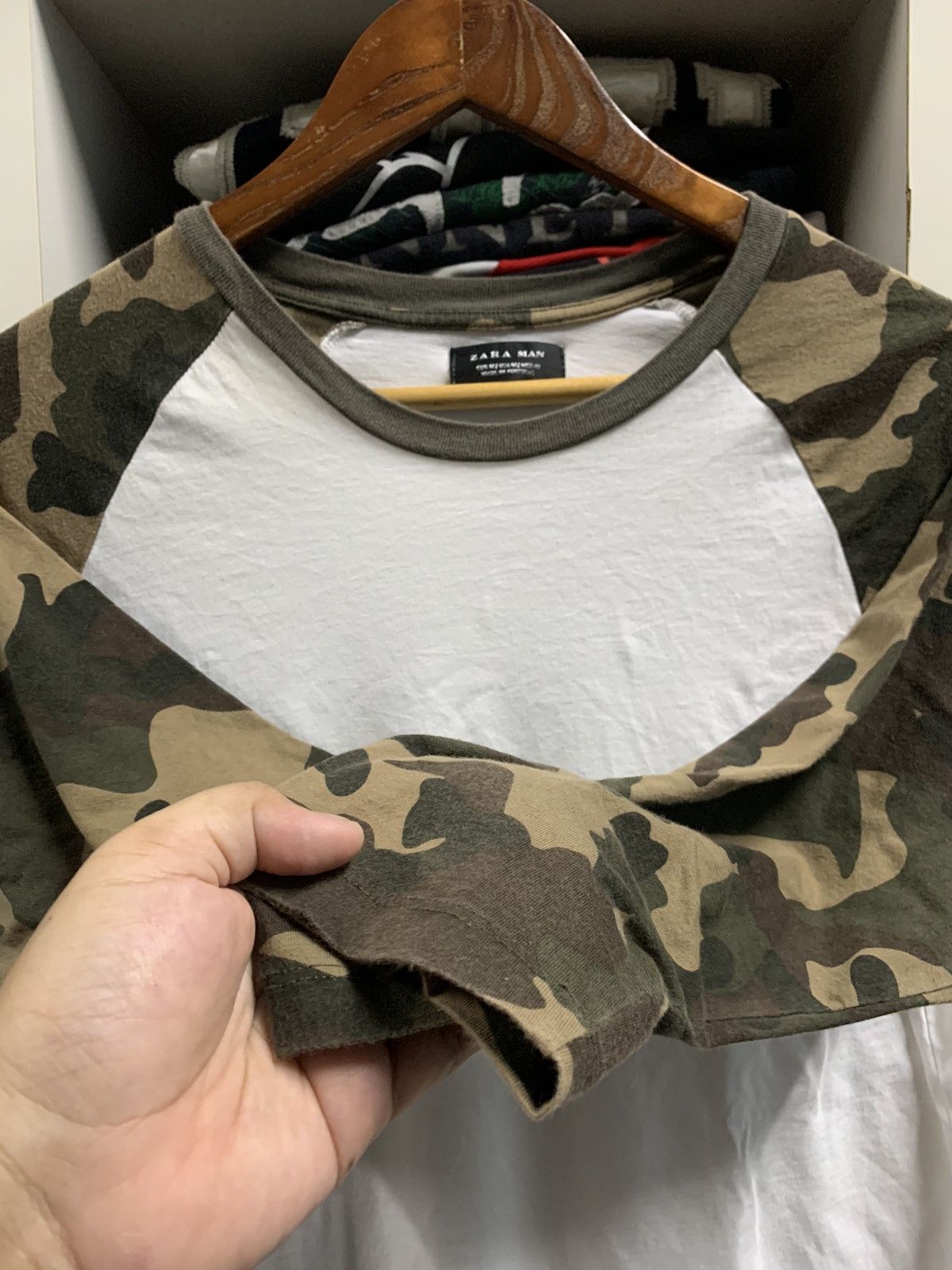 Zara Zara Man camo t-shirt Size US M / EU 48-50 / 2 - 7 Thumbnail