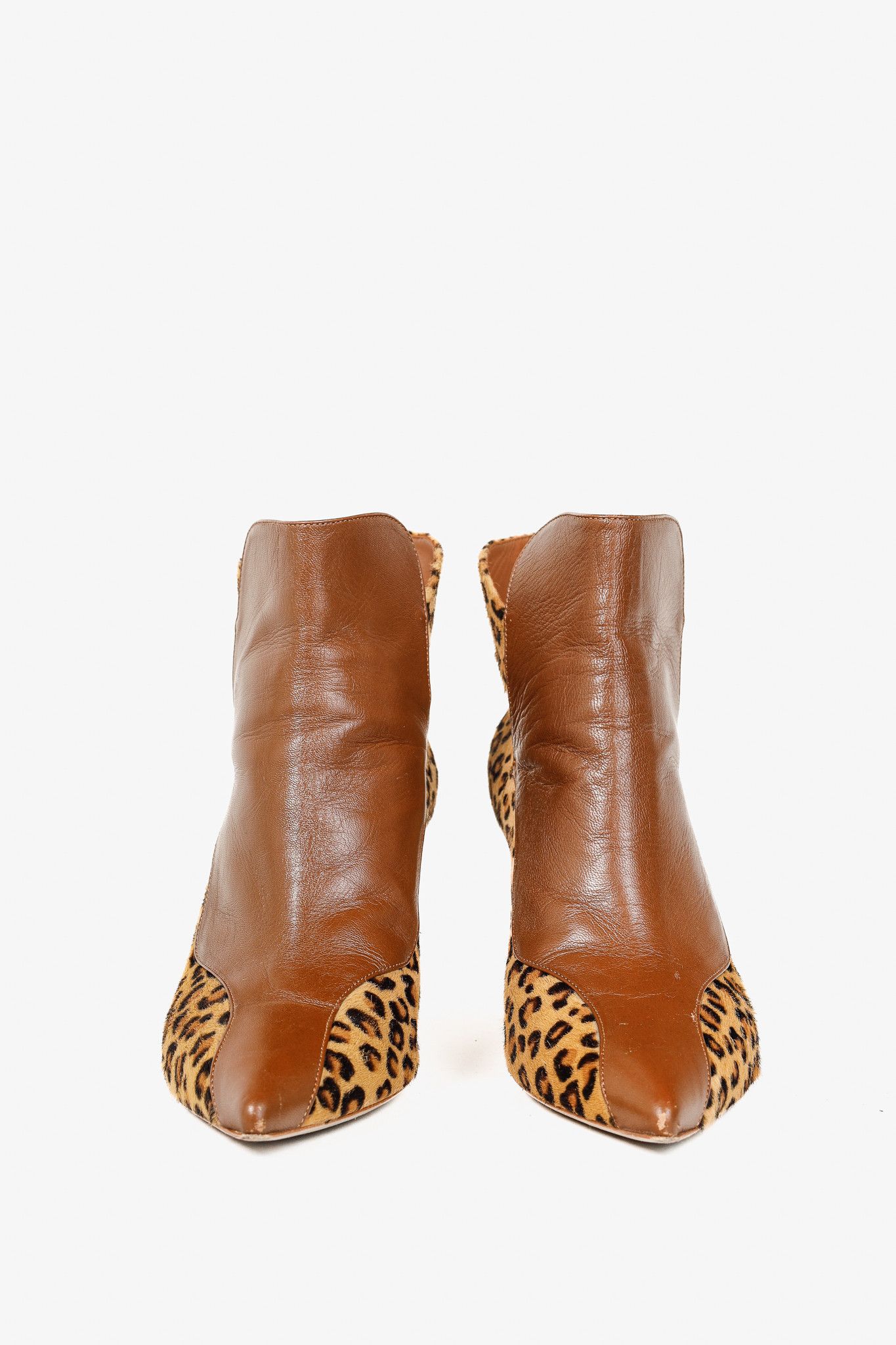 Malone Souliers Malone Souliers Jordan Handmade Cheetah Calfskin Booties Size US 9.5 / IT 39.5 - 2 Thumbnail