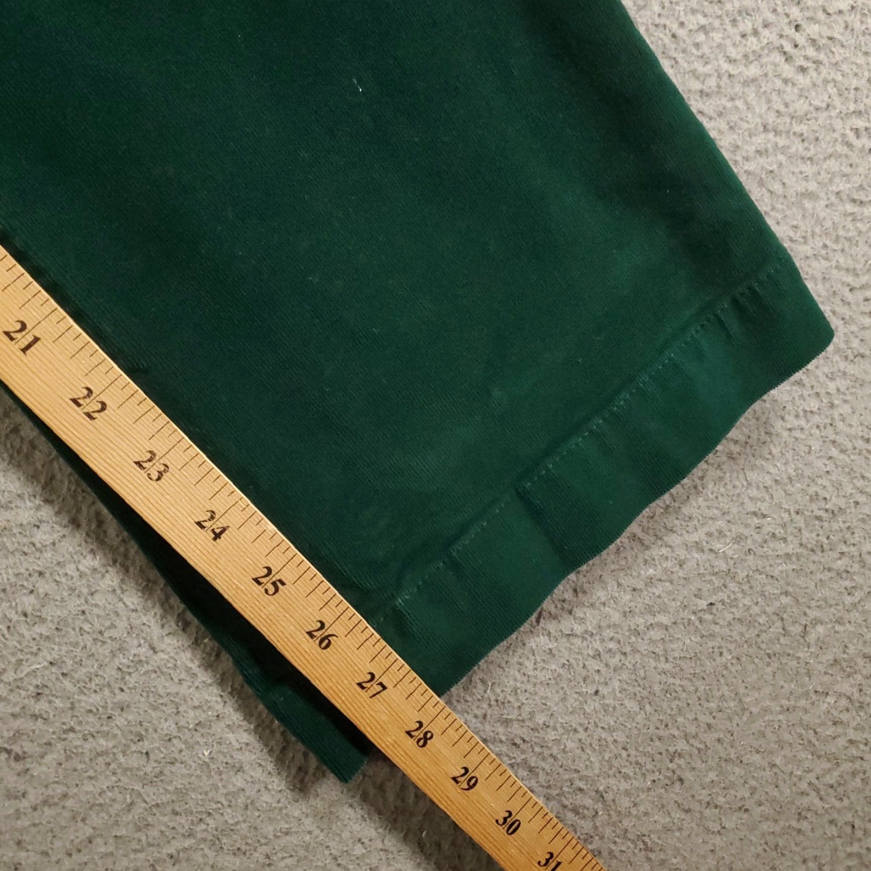 Torrid Torrid Pants Womens 18S Green Corduroy Bootcut High Rise Button Fly Size 40" / US 18 - 6 Thumbnail