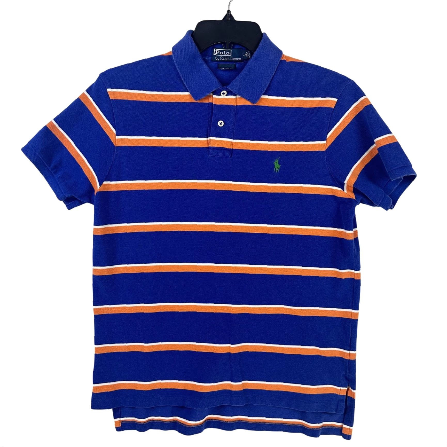 Polo Ralph Lauren VINTAGE Polo Ralph Lauren Polo Shirt Mens Large Custom Fit Striped Short Sleeve Casual Size US L / EU 52-54 / 3 - 2 Thumbnail