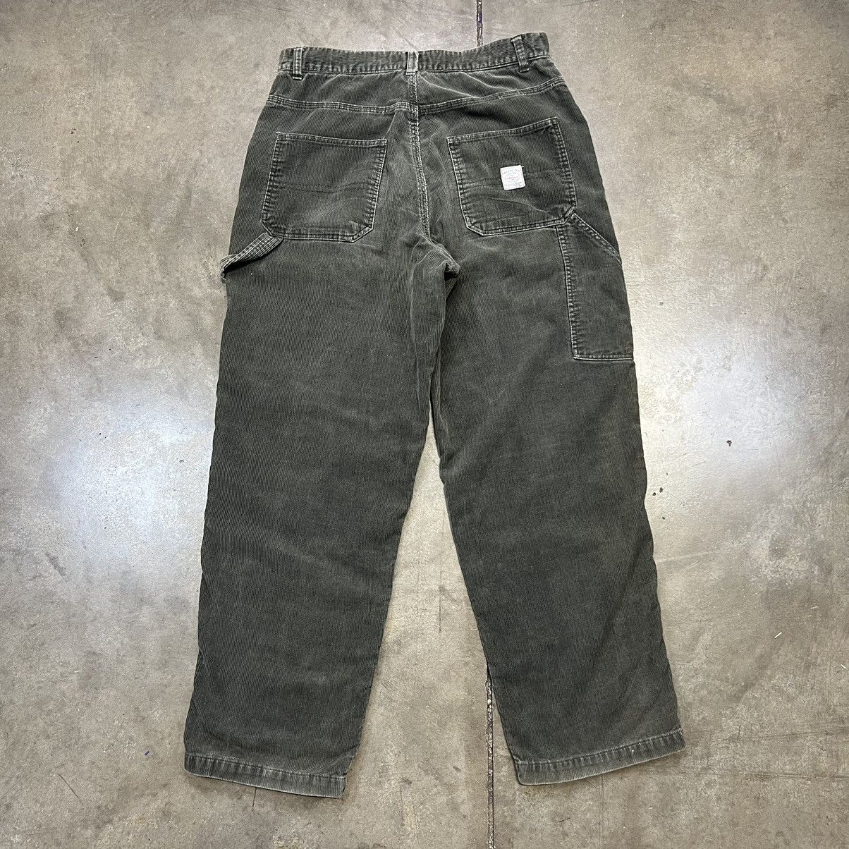 Vintage Vintage Rue21 Corduroy Double Knee Carpenter Pants Wide Leg Size US 34 / EU 50 - 6 Thumbnail