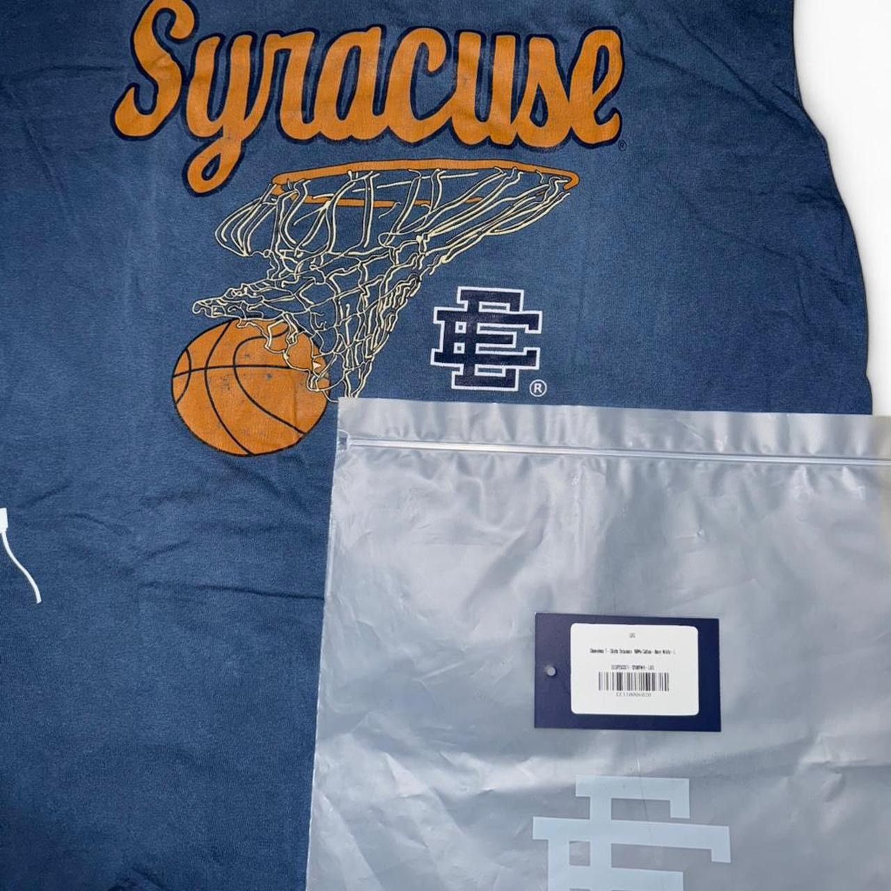 Eric Emanuel × NCAA ERIC EMANUEL NCAA SYRACUSE UNIVERSITY BASIC CUTOFF SIZE L Size US L / EU 52-54 / 3 - 3 Thumbnail